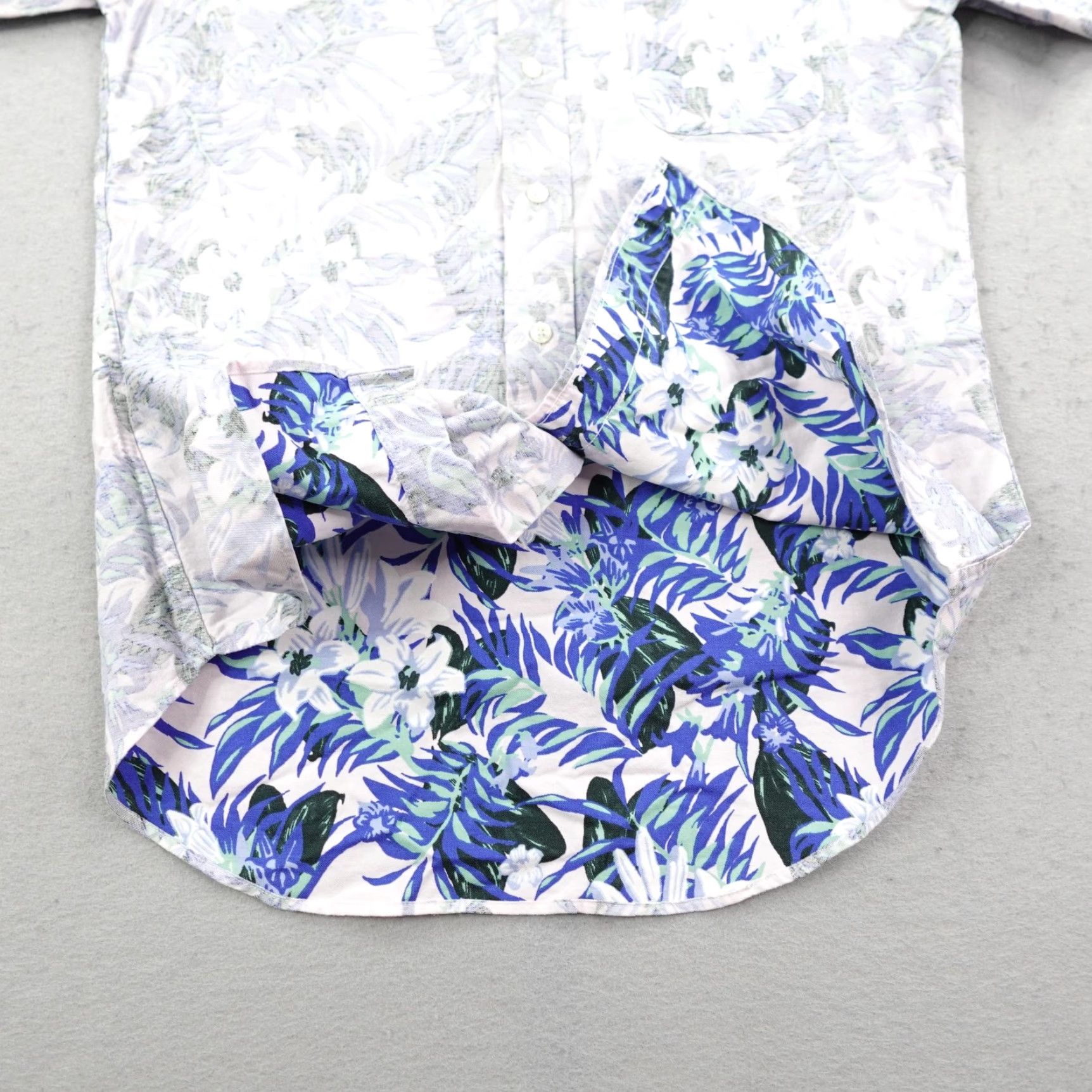 Brooks Brothers Brooks Brothers Shirt Men Small Pink Regent Floral Reverse Print Button Up Aloha Size US S / EU 44-46 / 1 - 5 Thumbnail