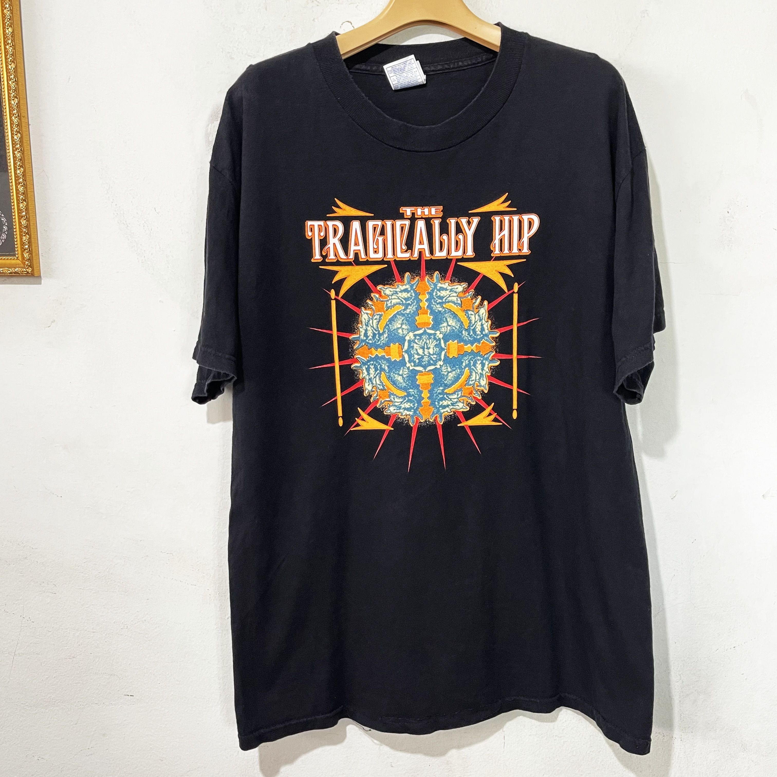 Vintage Vintage 2006 The Tragically Hip Summer Fling Tour T-Shirt Size US L / EU 52-54 / 3 - 1 Thumbnail