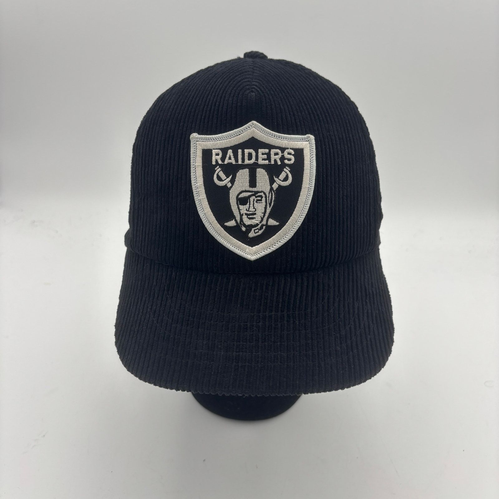NFL × Vintage Vintage 80s Los Angeles Raiders Corduroy Snapback Las Vegas Size ONE SIZE - 1 Thumbnail