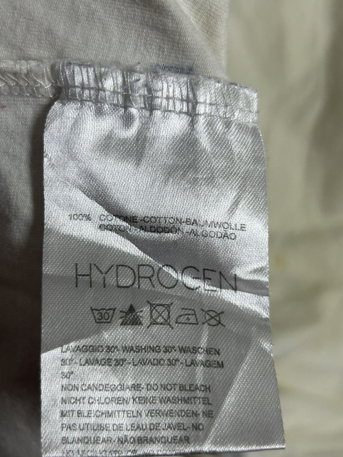 HYDROGEN × Japanese Brand Vintage hydrogen japanese brand skull tees Size US S / EU 44-46 / 1 - 4 Thumbnail