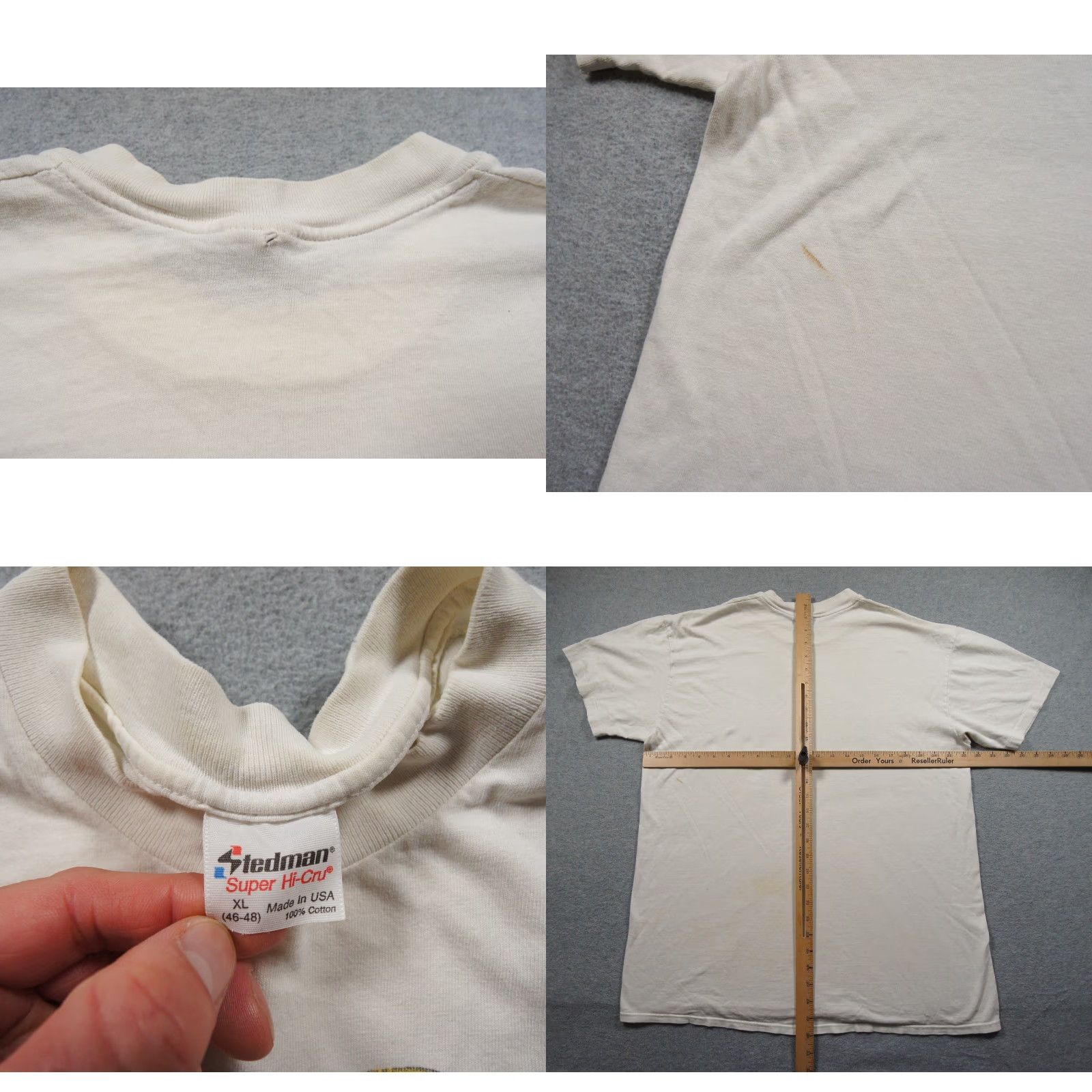 Vintage VINTAGE Dekuyper Shirt Mens XL White Peppermint Schnapps 90s Graphic Tee Shirt? Size US XL / EU 56 / 4 - 8 Thumbnail