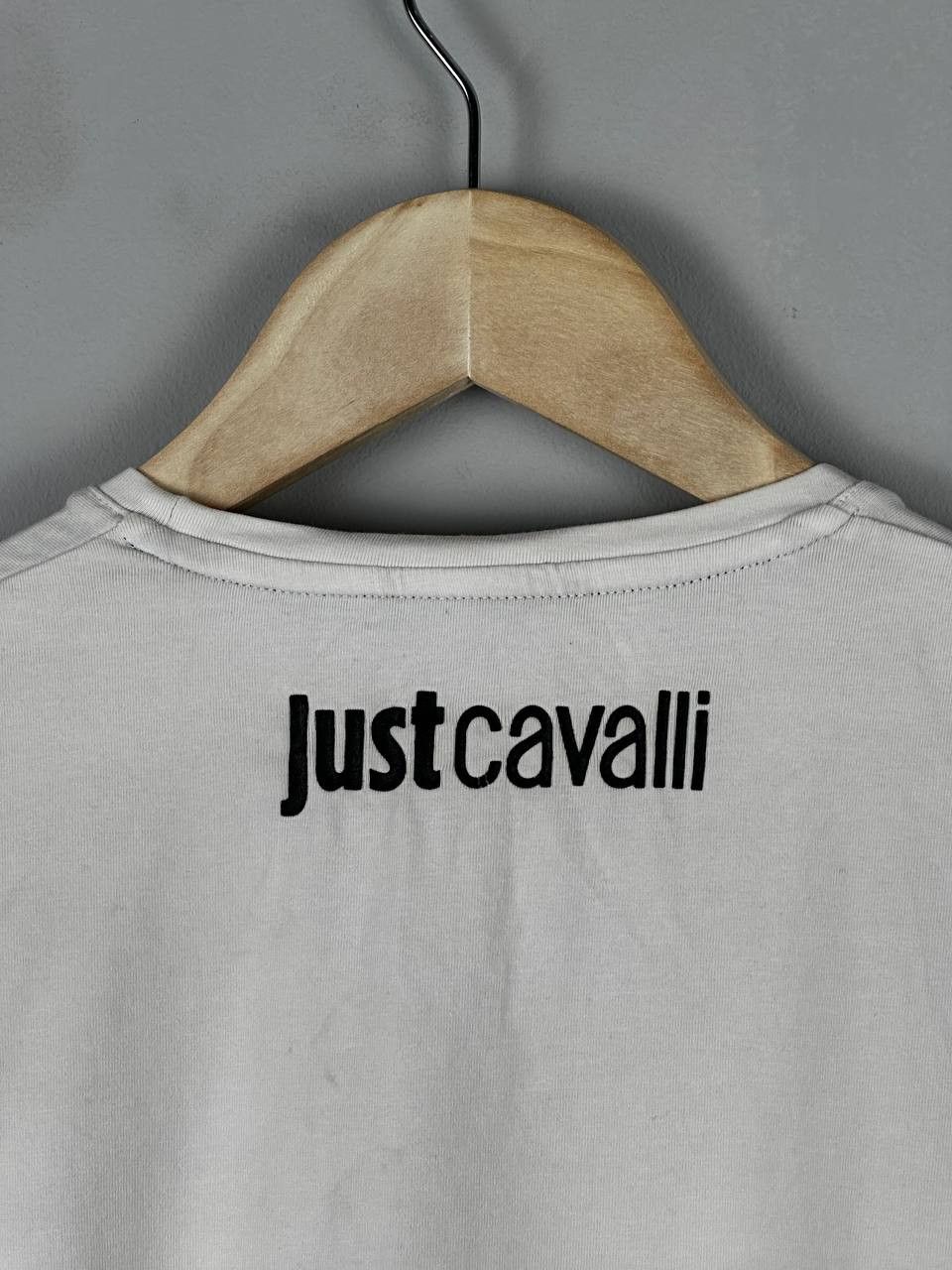 Just Cavalli Luxury Just Cavalli White Snake Logo T Shirt Size US M / EU 48-50 / 2 - 7 Thumbnail