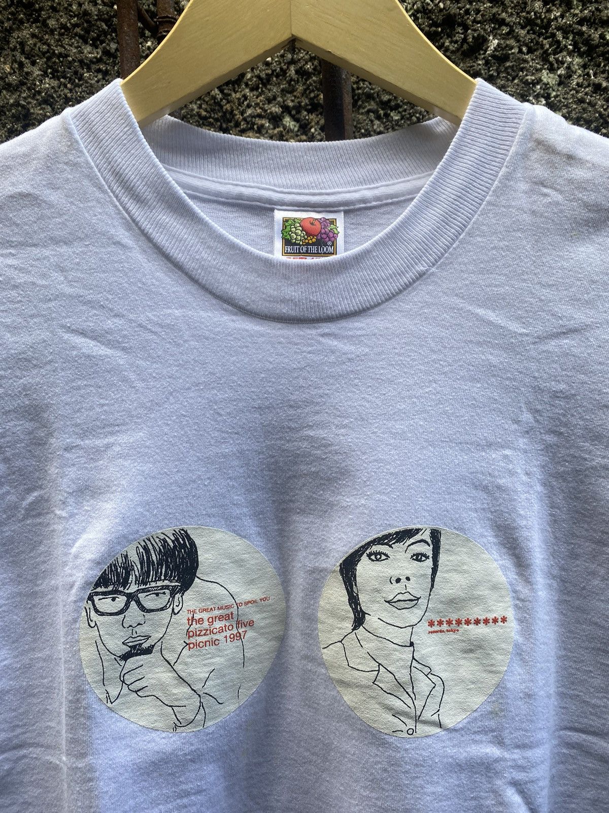 Band Tees × Vintage Vintage Pizzicato Five The Great Picnic Tour Shirt Size US L / EU 52-54 / 3 - 8 Thumbnail