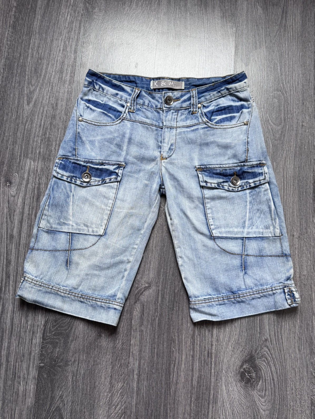 Japanese Brand × Vintage Y2K Vintage Japanese Kosmo Lupo Avantgarde Shorts Size US 30 / EU 46 - 1 Thumbnail