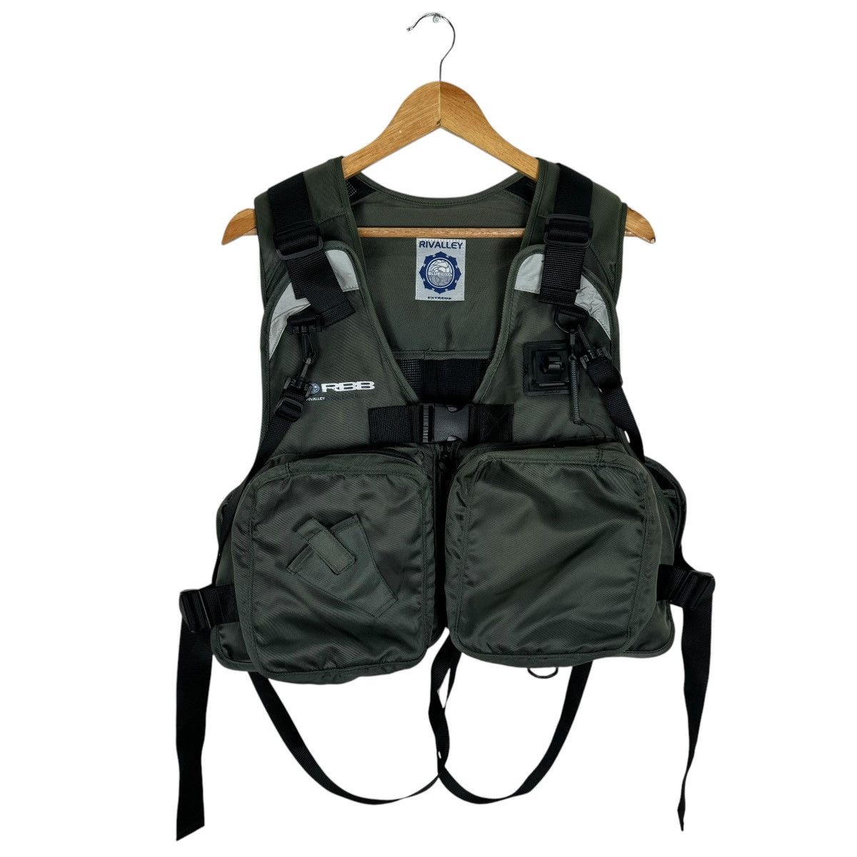 Blue Blood × Japanese Brand 🌟RIVALLEY BLUE BLOOD UTILITY POCKET LIFE VEST Size US M / EU 48-50 / 2 - 1 Thumbnail