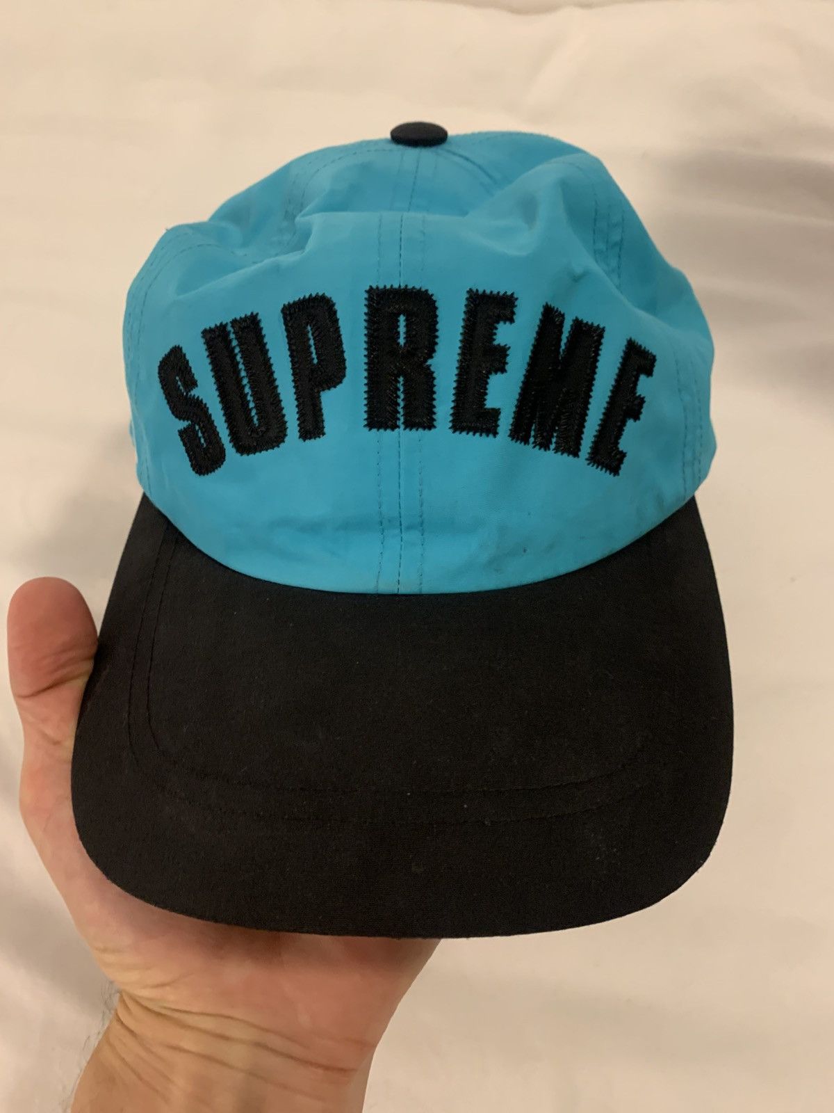Supreme × The North Face Gore-Tex Cap Supreme The North Face Arc Logo 6-Panel (SS19) - $48