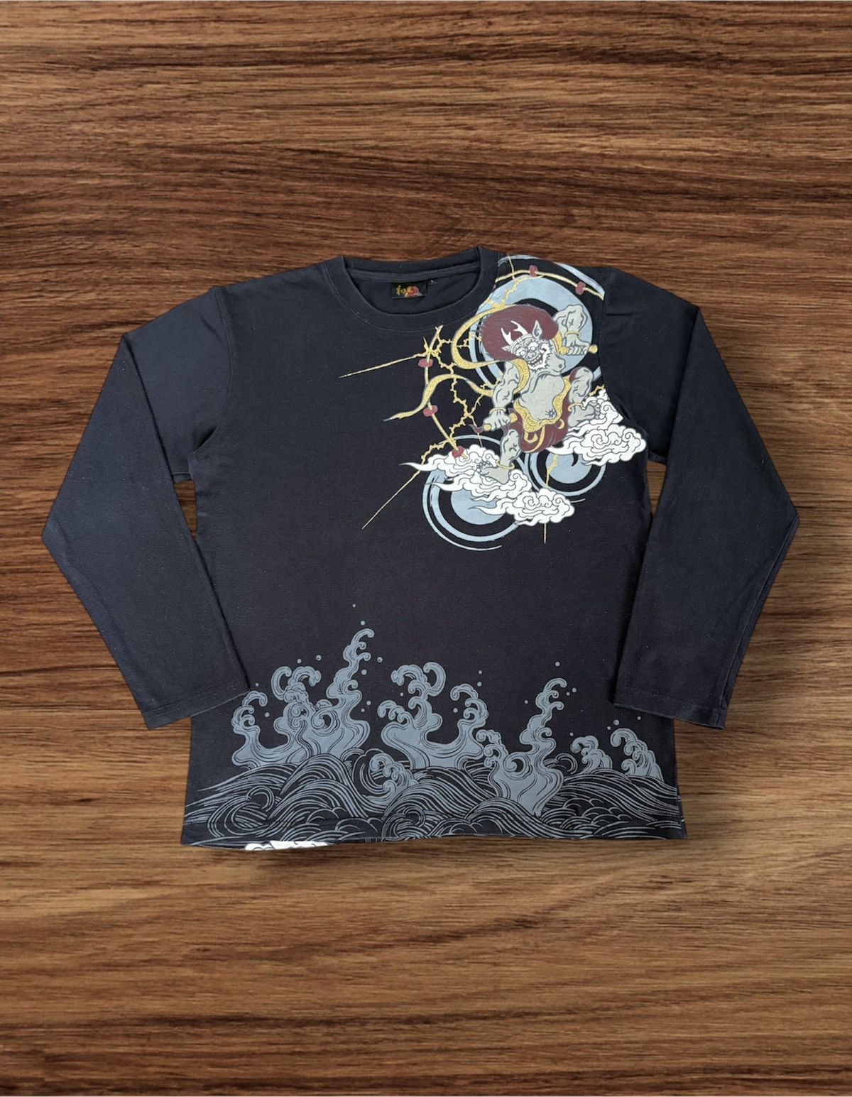 Japanese Brand Japanese Brand BULLET NOISE Sukajan Long Sleeve Tee Size US M / EU 48-50 / 2 - 1 Thumbnail
