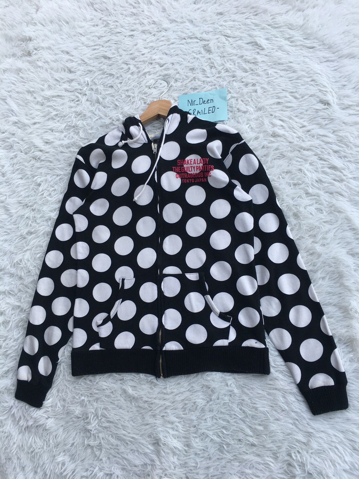 Wacko Maria Rare The Guilty Party Wacko Maria Polka Dots Hoodie Sweater Size S / US 4 / IT 40 - 3 Thumbnail