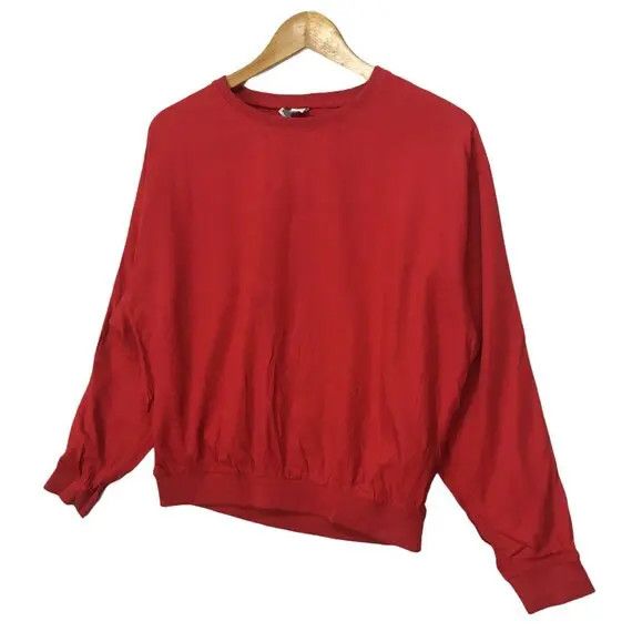 Christophe Lemaire × Uniqlo UNIQLO x CHRISTOPHE LEMAIRE Minimalist Red Sweatshirt Size S / US 4 / IT 40 - 4 Thumbnail