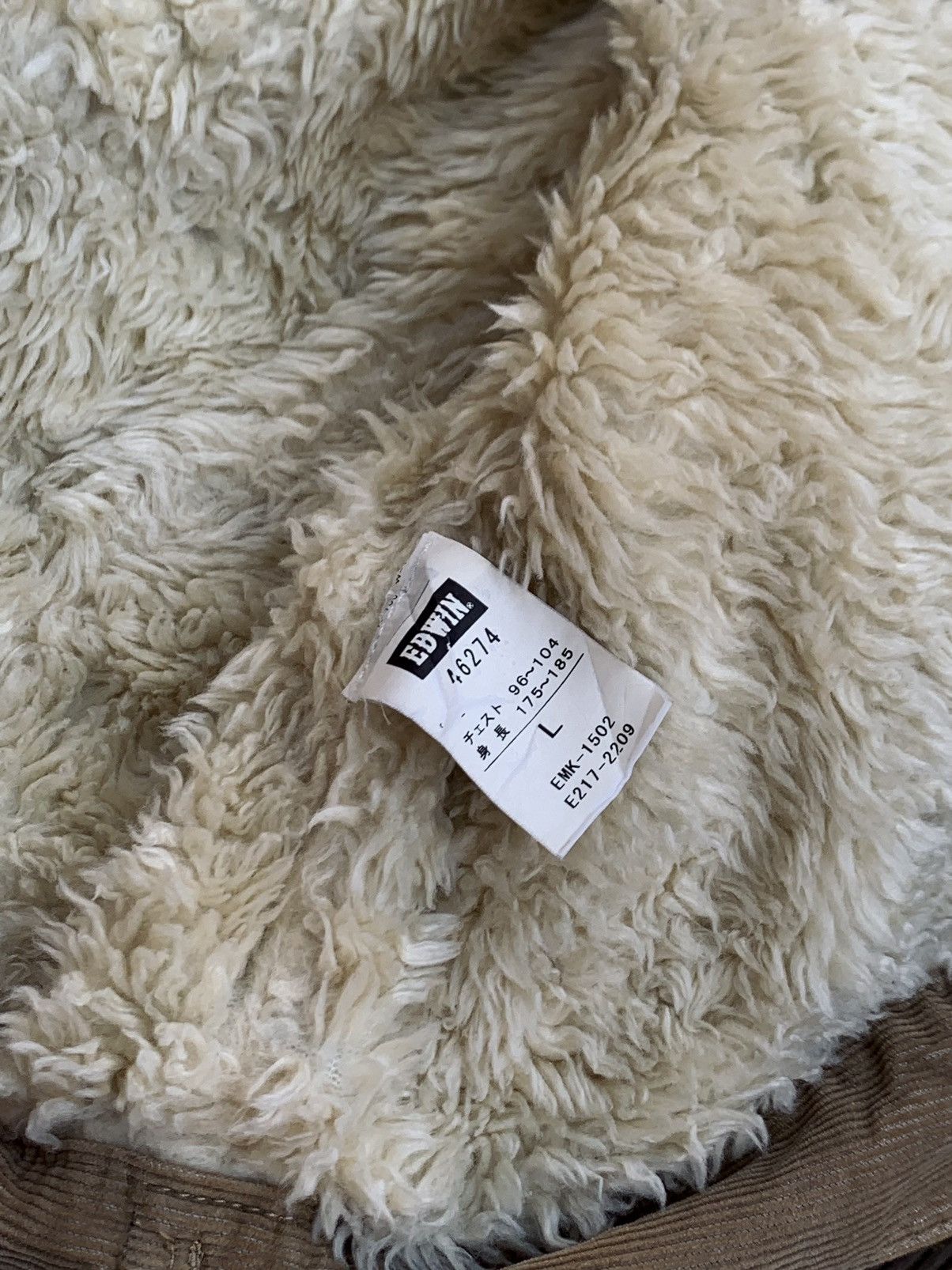 Edwin Exlusive Vintage Edwin Curduroy Fur Jacket Size US L / EU 52-54 / 3 - 12 Thumbnail