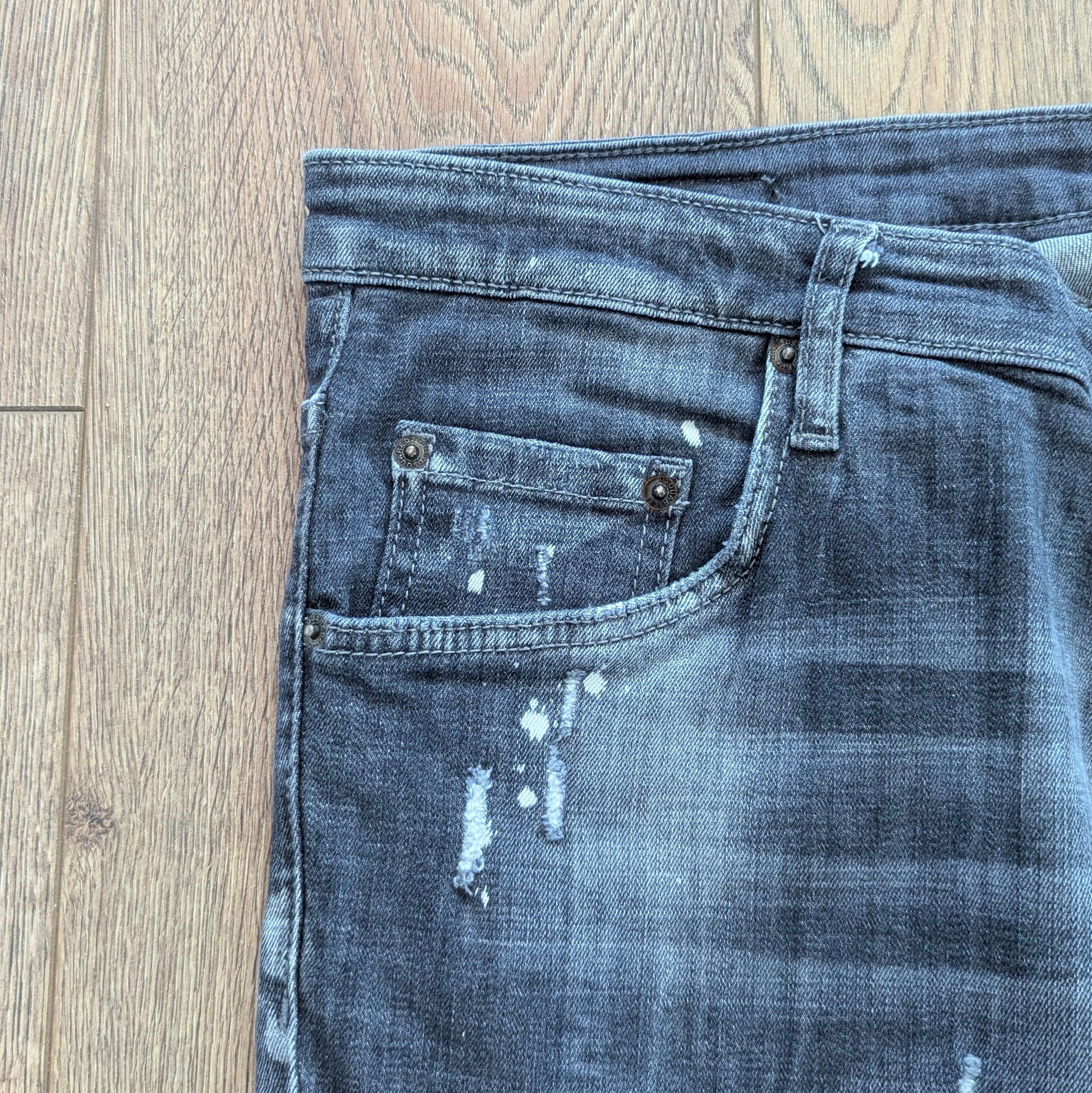 Dsquared2 DSQUARED2 Tidy Biker Jean Made In Italy Denim Pants Luxury Size US 32 / EU 48 - 5 Thumbnail
