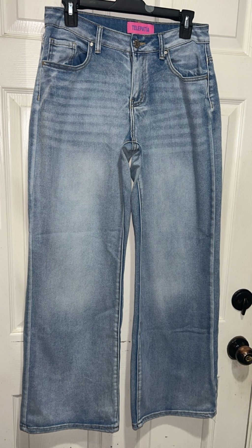 Other Women's Telepatia Blue Flare & Wide Leg Jeans Size 5 Size 27" / US 4 / IT 40 - 2 Thumbnail