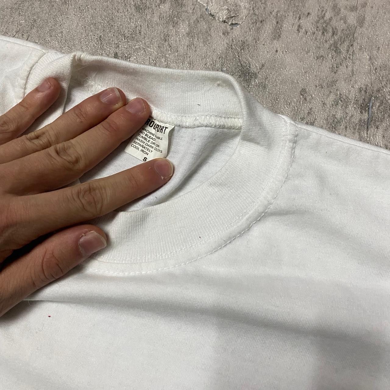 Other 1990s Lupe Fuentes white t-shirt with a unique, Size US S / EU 44-46 / 1 - 3 Thumbnail