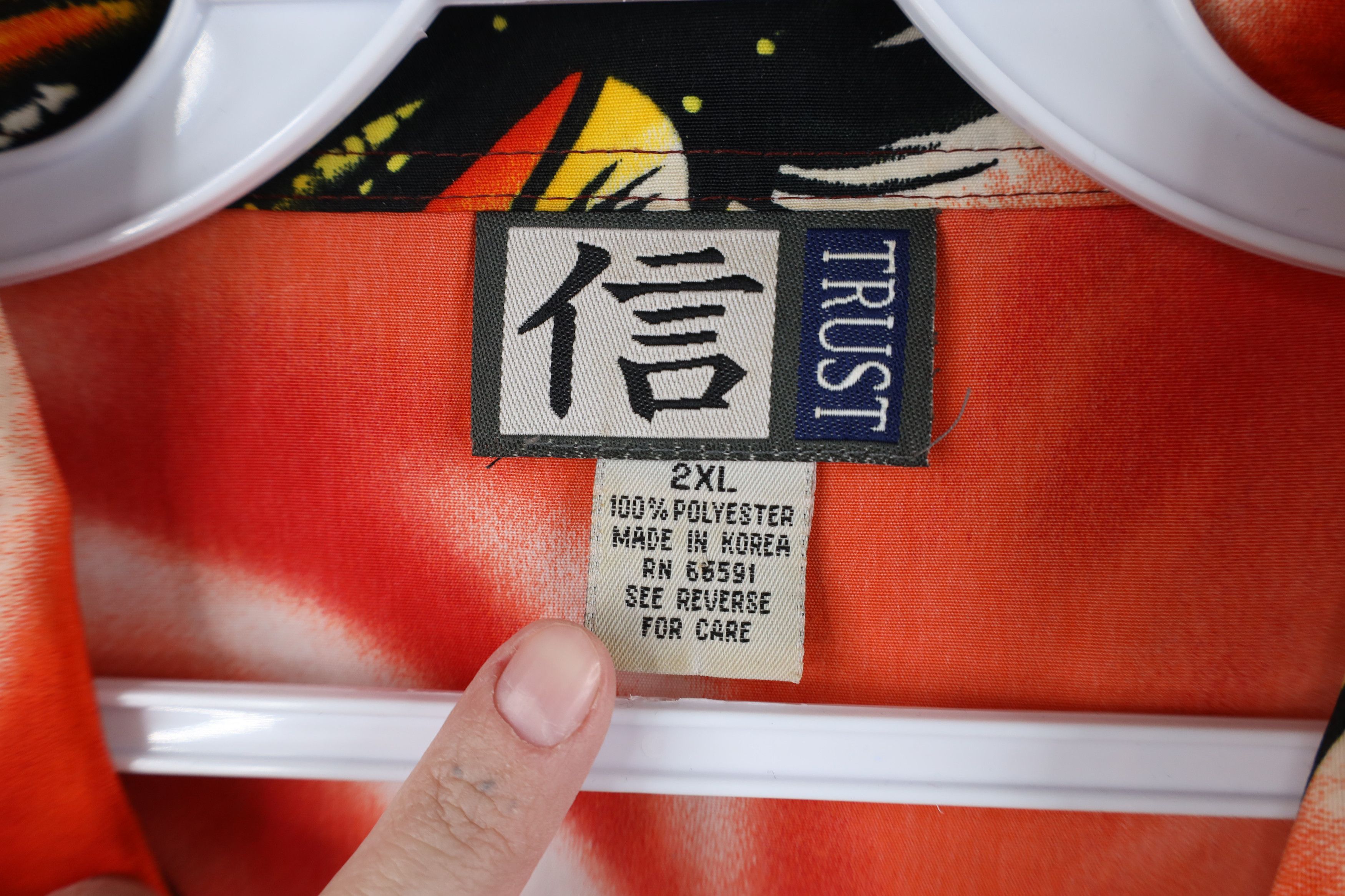 Vintage Vintage 90s Y2K Streetwear All Over Print Button Shirt Size US XXL / EU 58 / 5 - 9 Thumbnail
