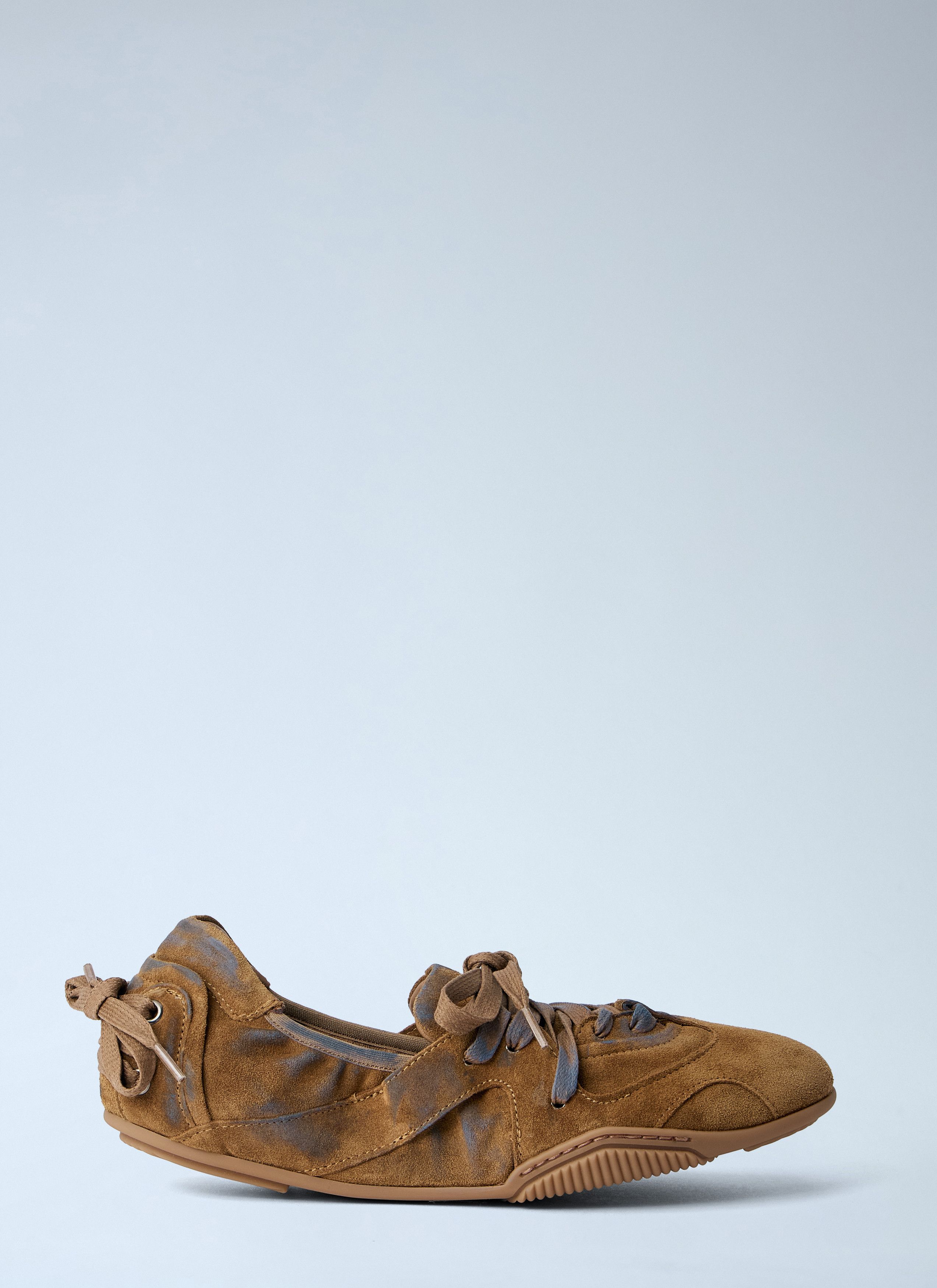 Acne Studios Lace-Up Suede Flats Size US 8 / IT 38 - 1 Thumbnail