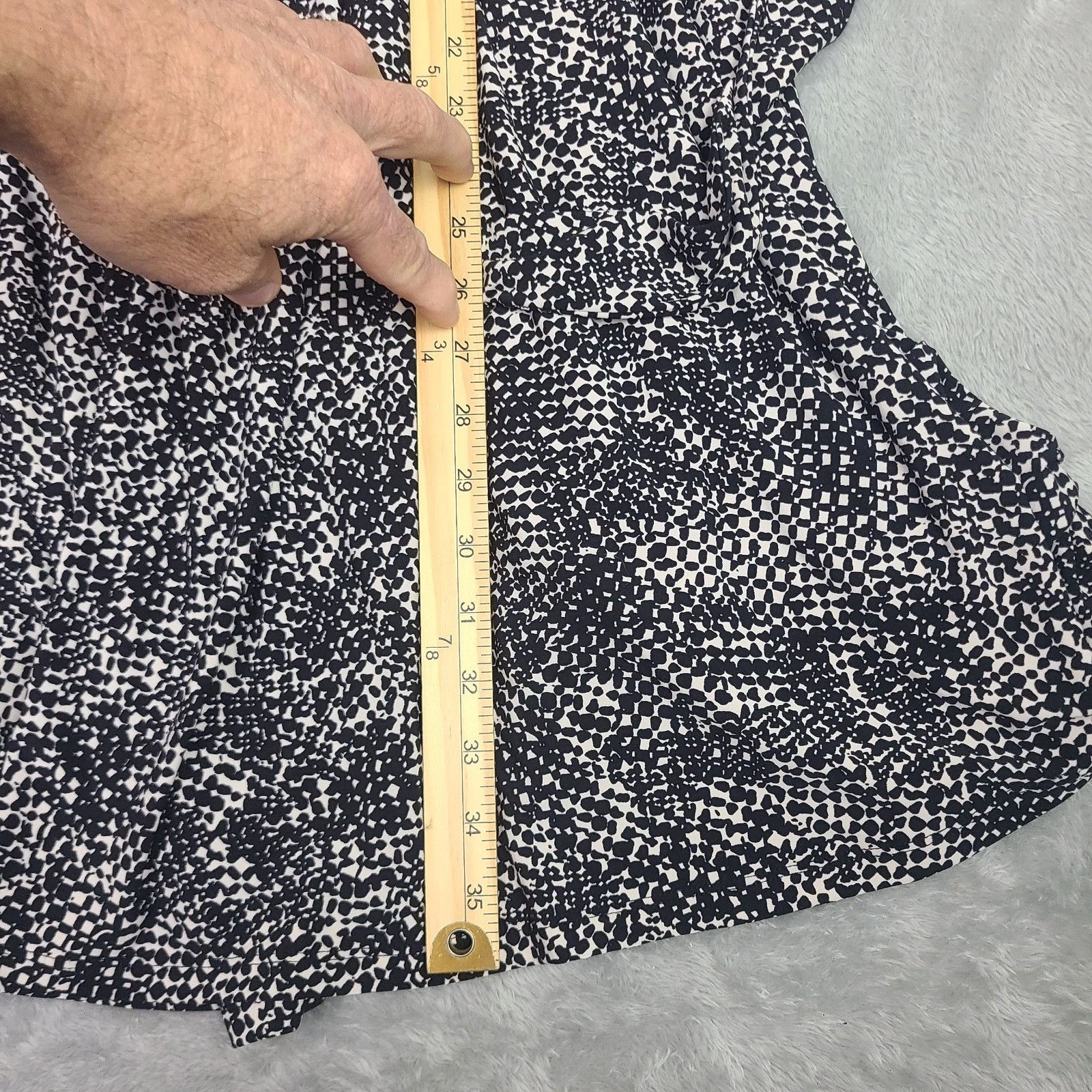 Ralph Lauren Lauren Ralph Lauren Surplice Jersey Dress Fit and Flare Wrap Size M / US 6-8 / IT 42-44 - 3 Thumbnail