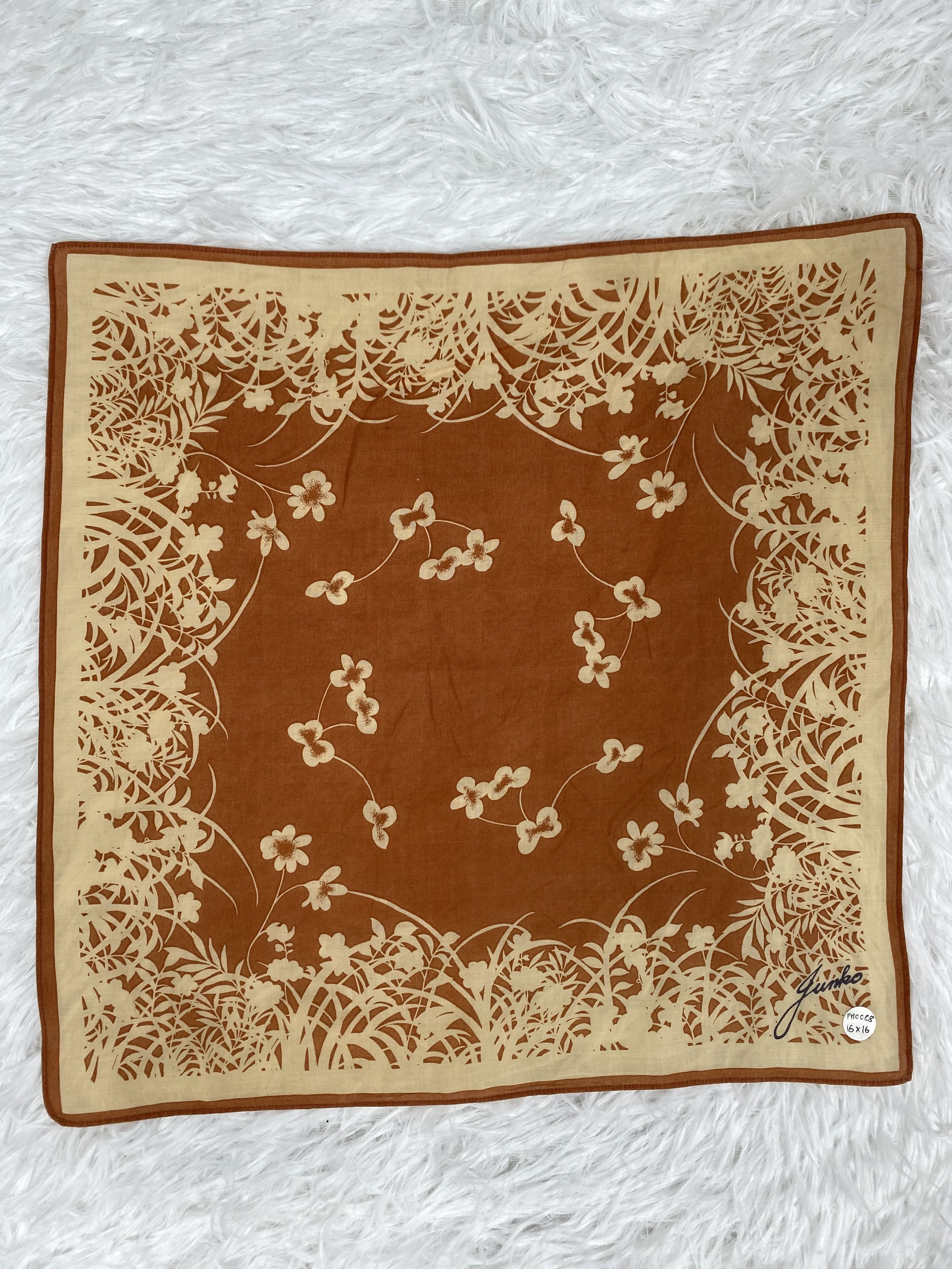 Junko Shimada Vintage Junko Shimada Handkerchief PH0088 Size ONE SIZE - 3 Thumbnail