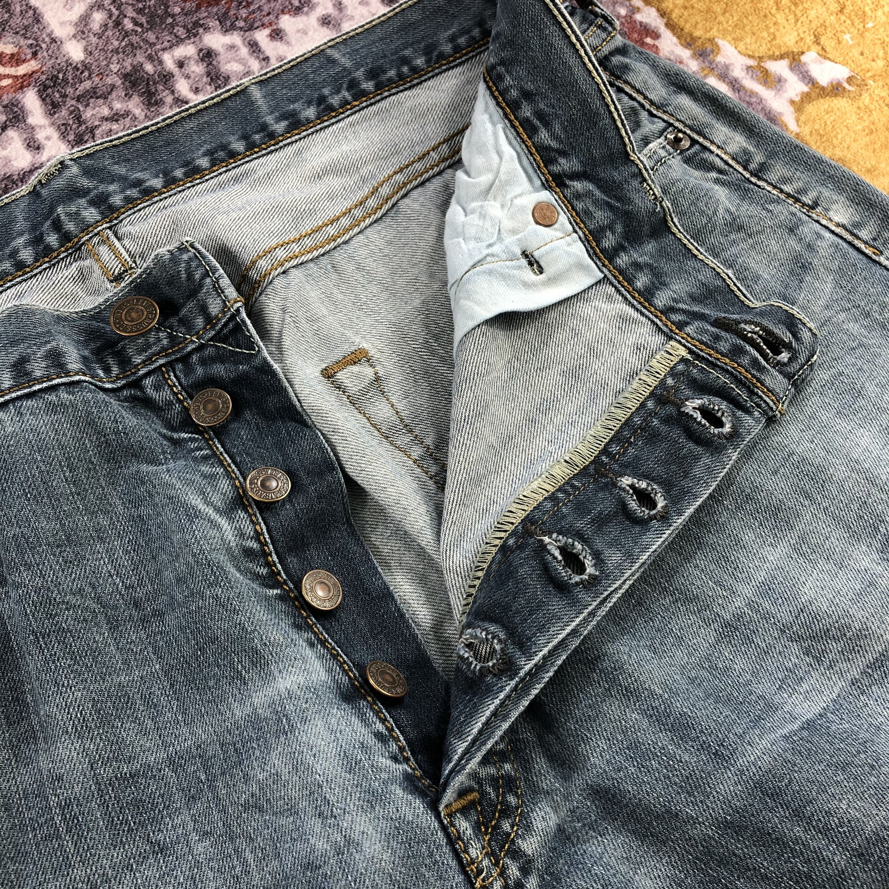Levi's × Vintage Vintage Levis 501 Jeans-JM2637 Size US 37 - 12 Thumbnail
