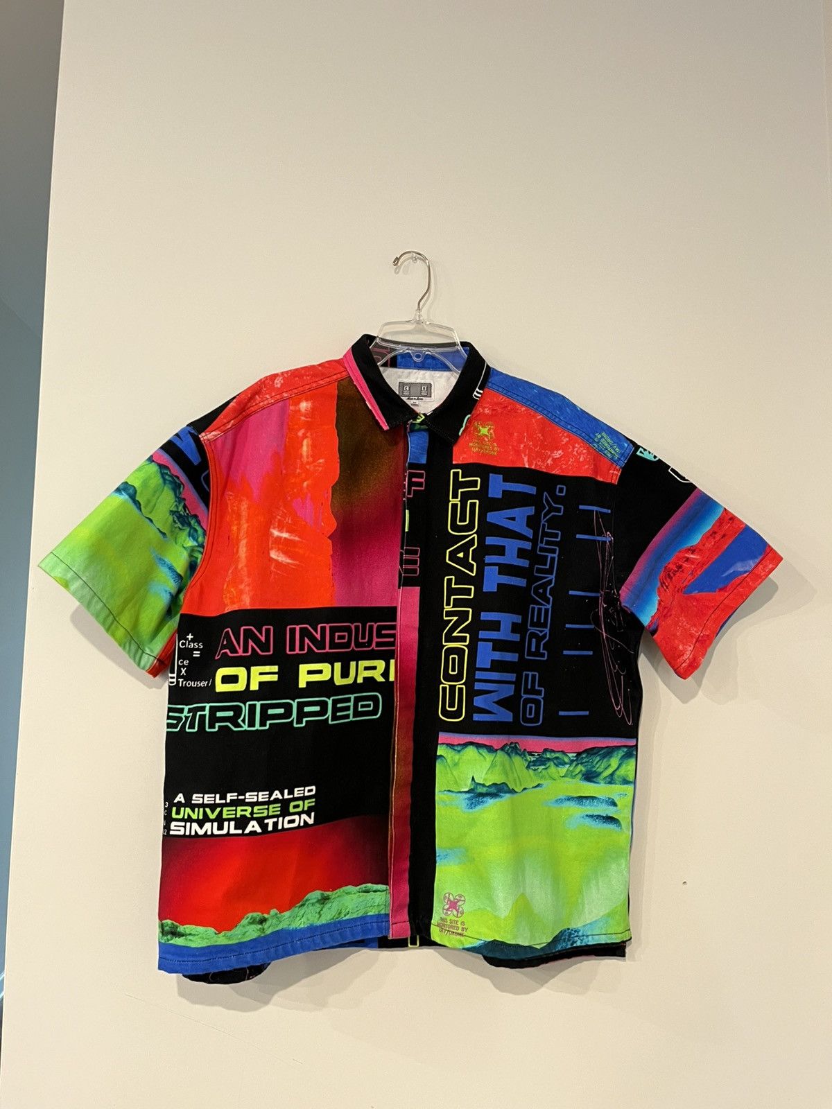 Cav Empt Cav Empt Noise Flannel Big Shirt | Grailed