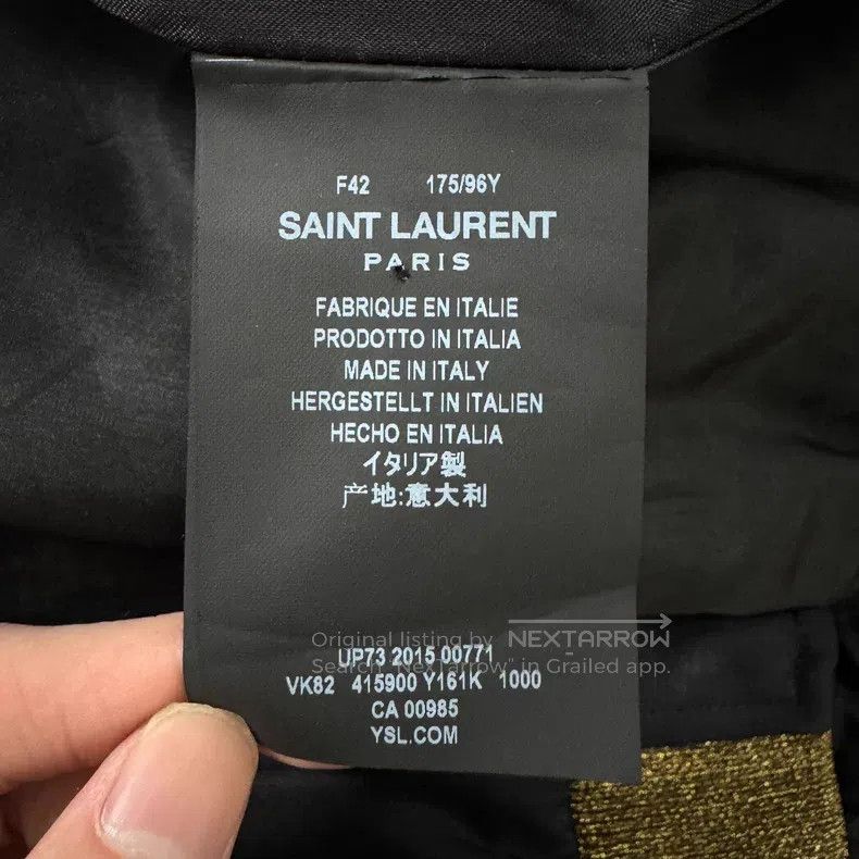 Saint Laurent Paris Saint Laurent Paris Scale Jacket Size M / US 6-8 / IT 42-44 - 6 Thumbnail
