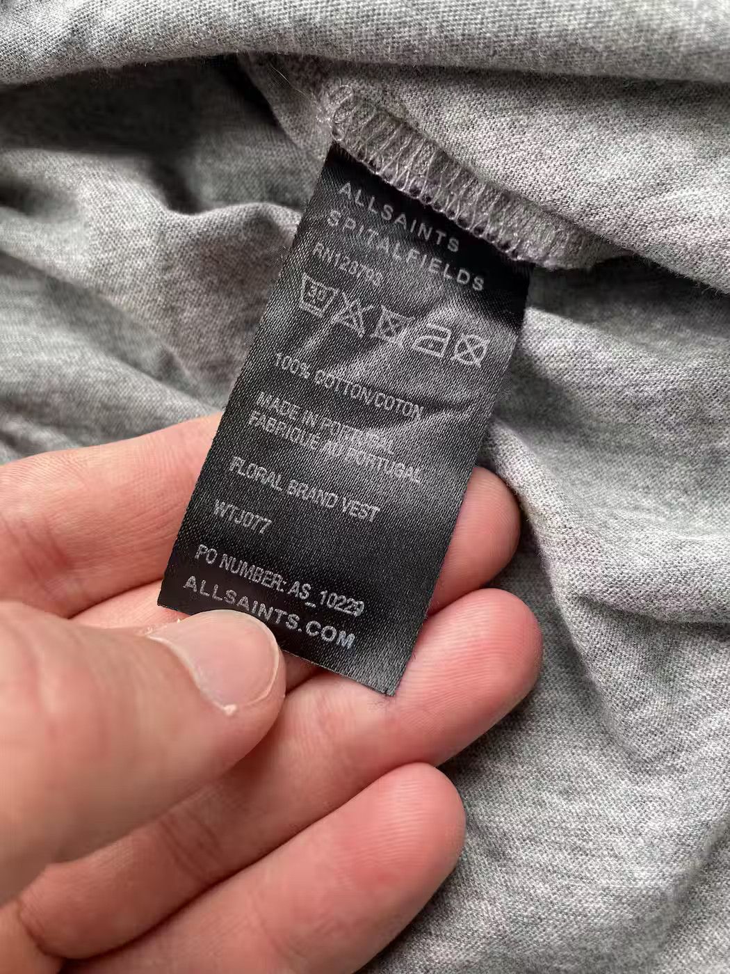 Allsaints Allsaints Vintage Printed Tank Top Size US S / EU 44-46 / 1 - 6 Thumbnail