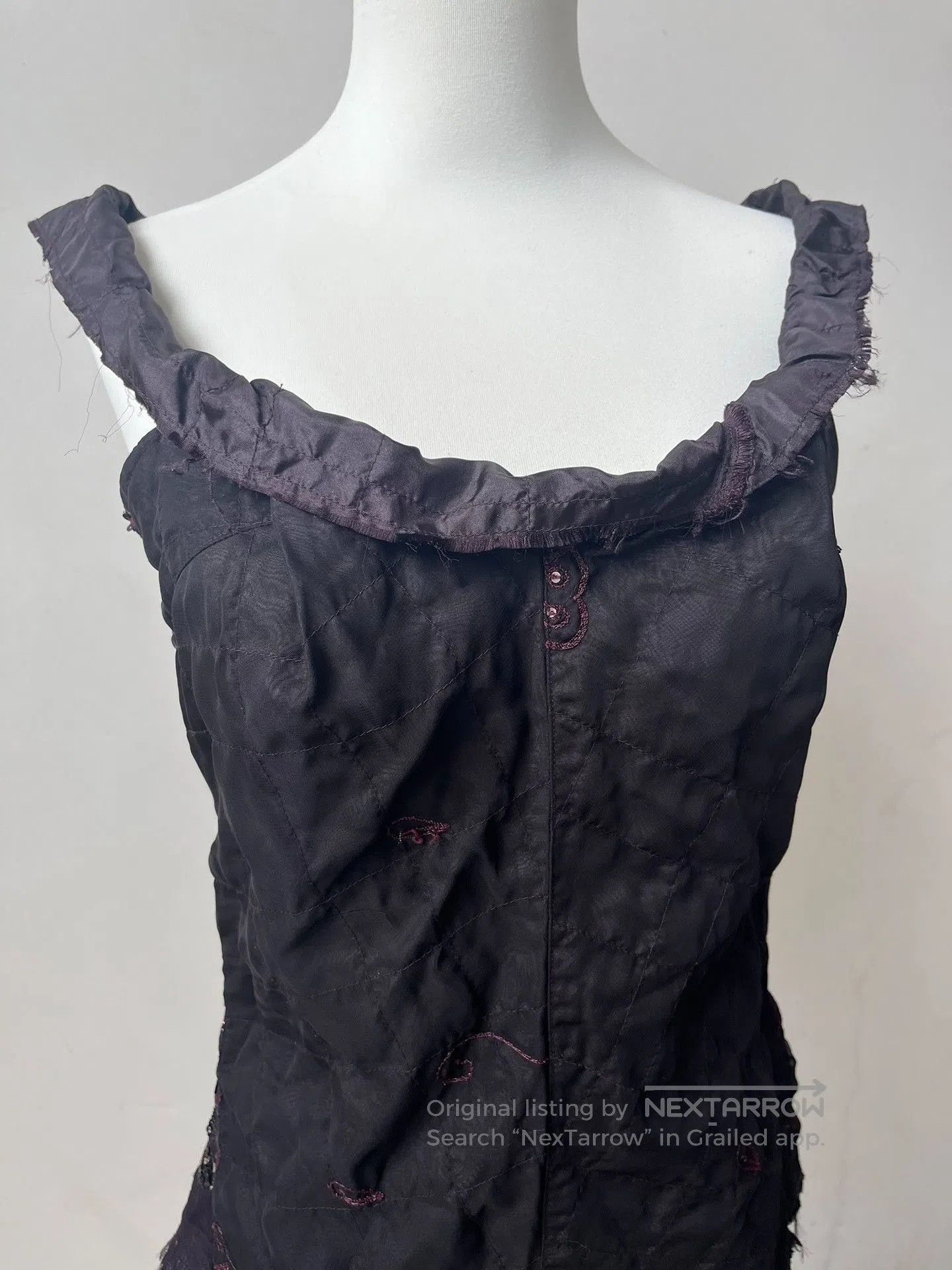 Junya Watanabe junya watanabe embroidered edge vest. Size US M / EU 48-50 / 2 - 5 Thumbnail