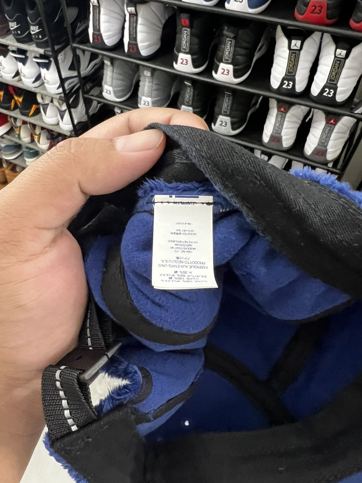 Supreme Supreme Navy Blue Cap Size ONE SIZE - 6 Thumbnail
