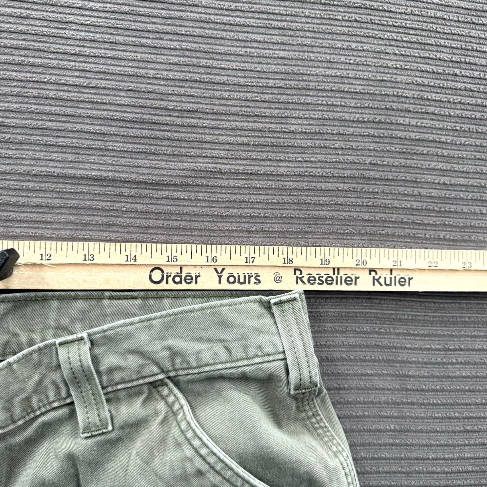 Carhartt Carhartt Carpenter Pants Men 37/31 Green Utility Work Wear Relaxed Fit Size US 37 - 4 Thumbnail