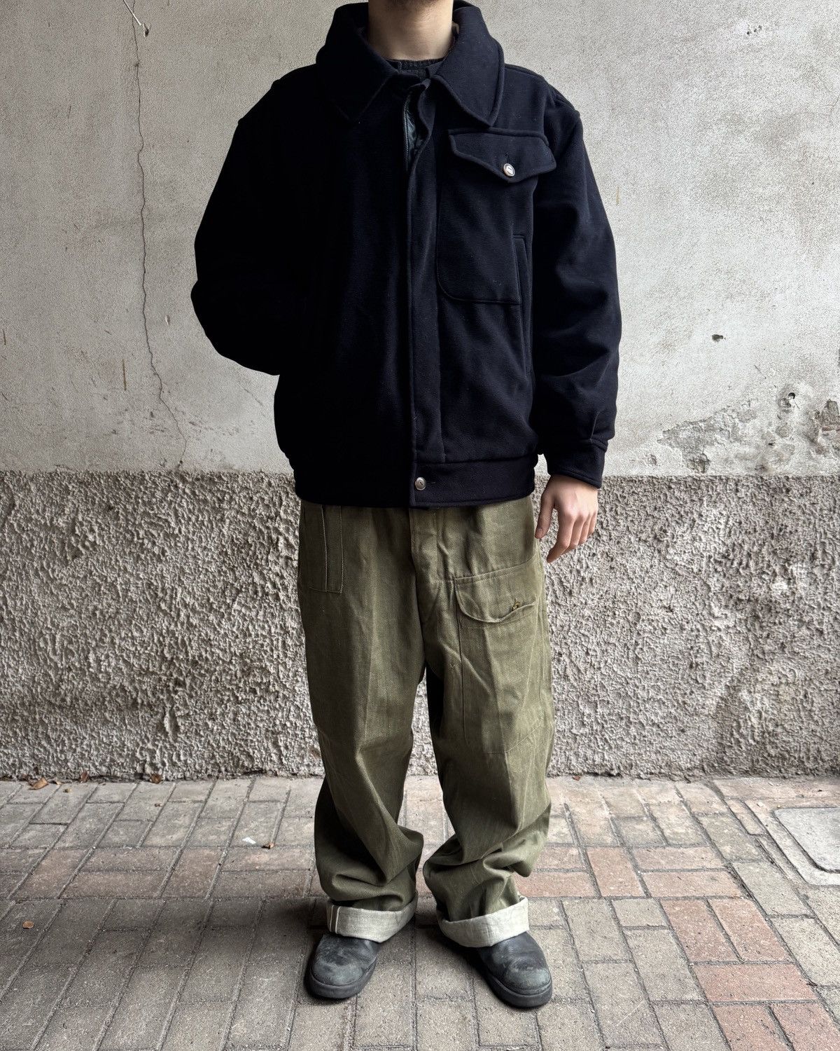 C.P. Company CP Company by Massimo Osti 1980s Overlapped Pocket Jacket Size US M / EU 48-50 / 2 - 10 Thumbnail