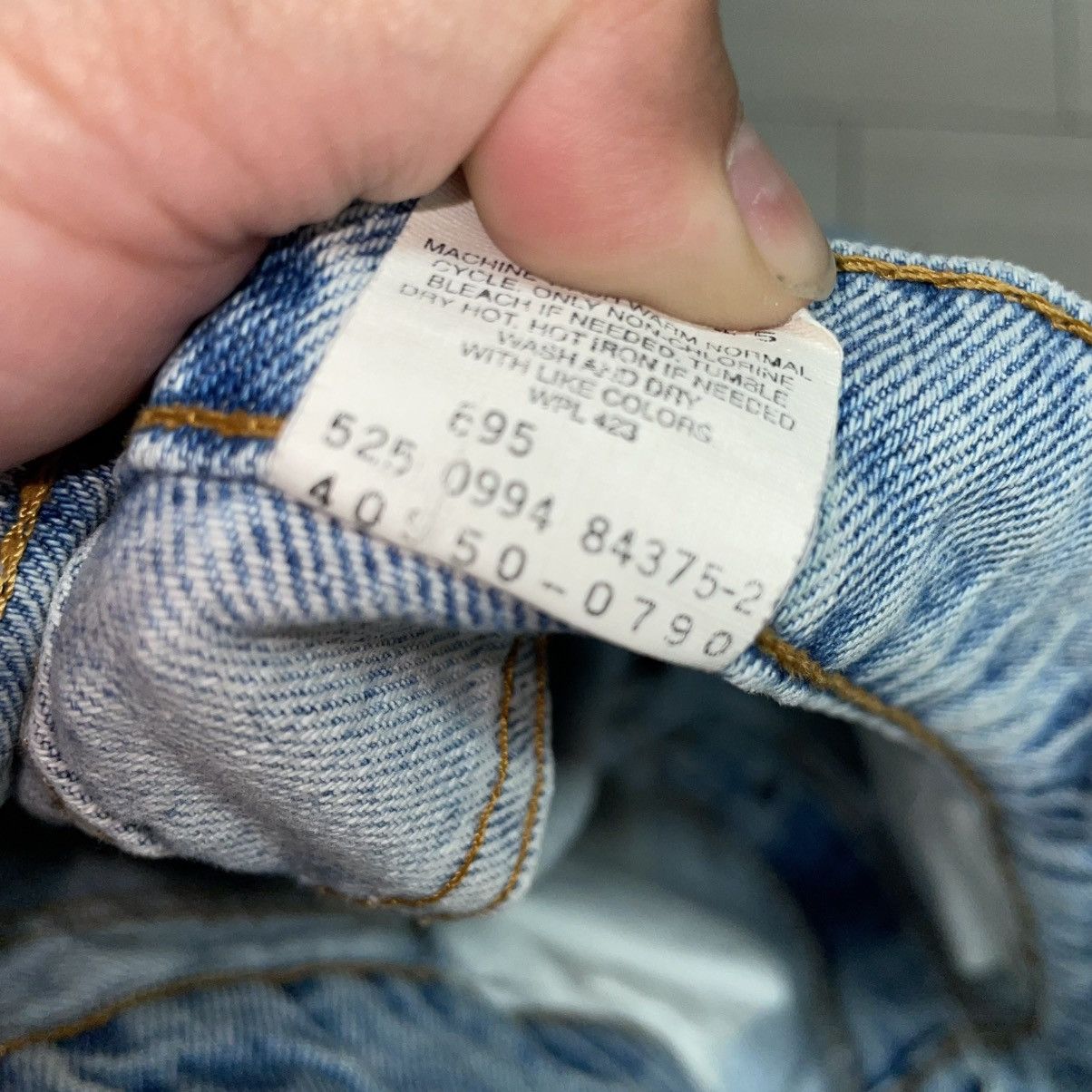 Levi's Levi’s 550 Orange Tab Denim Made in USA Husky fit Size US 32 / EU 48 - 4 Thumbnail