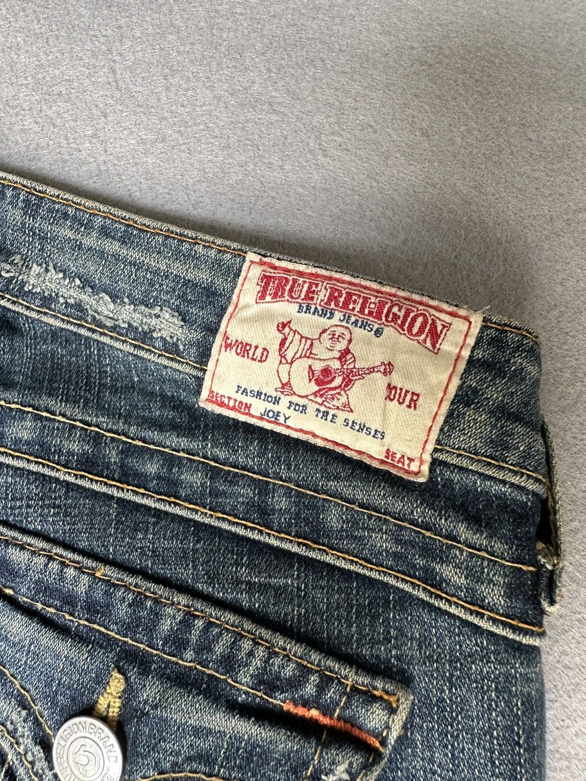 True Religion FLARE True Religion Low Rise Denim Size US 28 / EU 44 - 16 Thumbnail