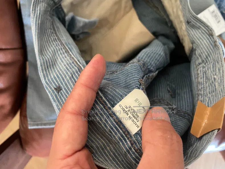 RRL Ralph Lauren RRL Ralph Lauren Patchwork striped pants, work pants, jean Size US 32 / EU 48 - 9 Thumbnail