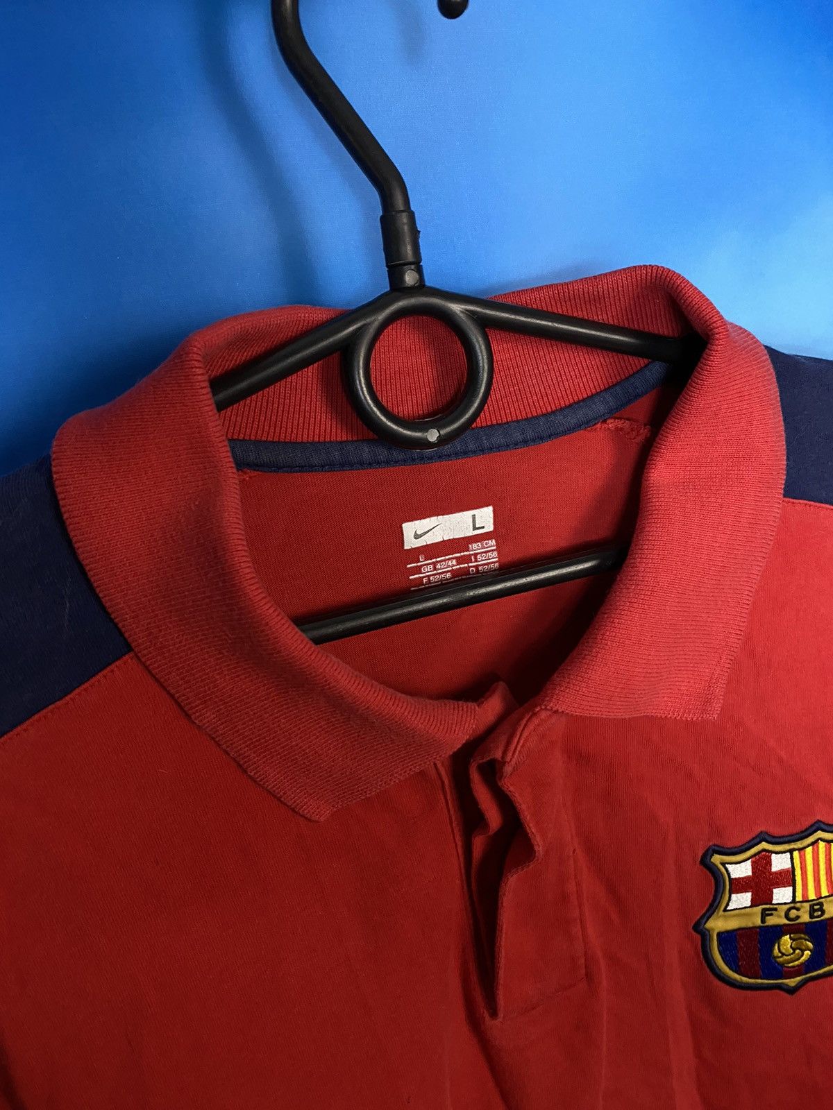 Nike 🔥NIKE BARSELONA VINTAGE JERSEY Size US L / EU 52-54 / 3 - 4 Thumbnail