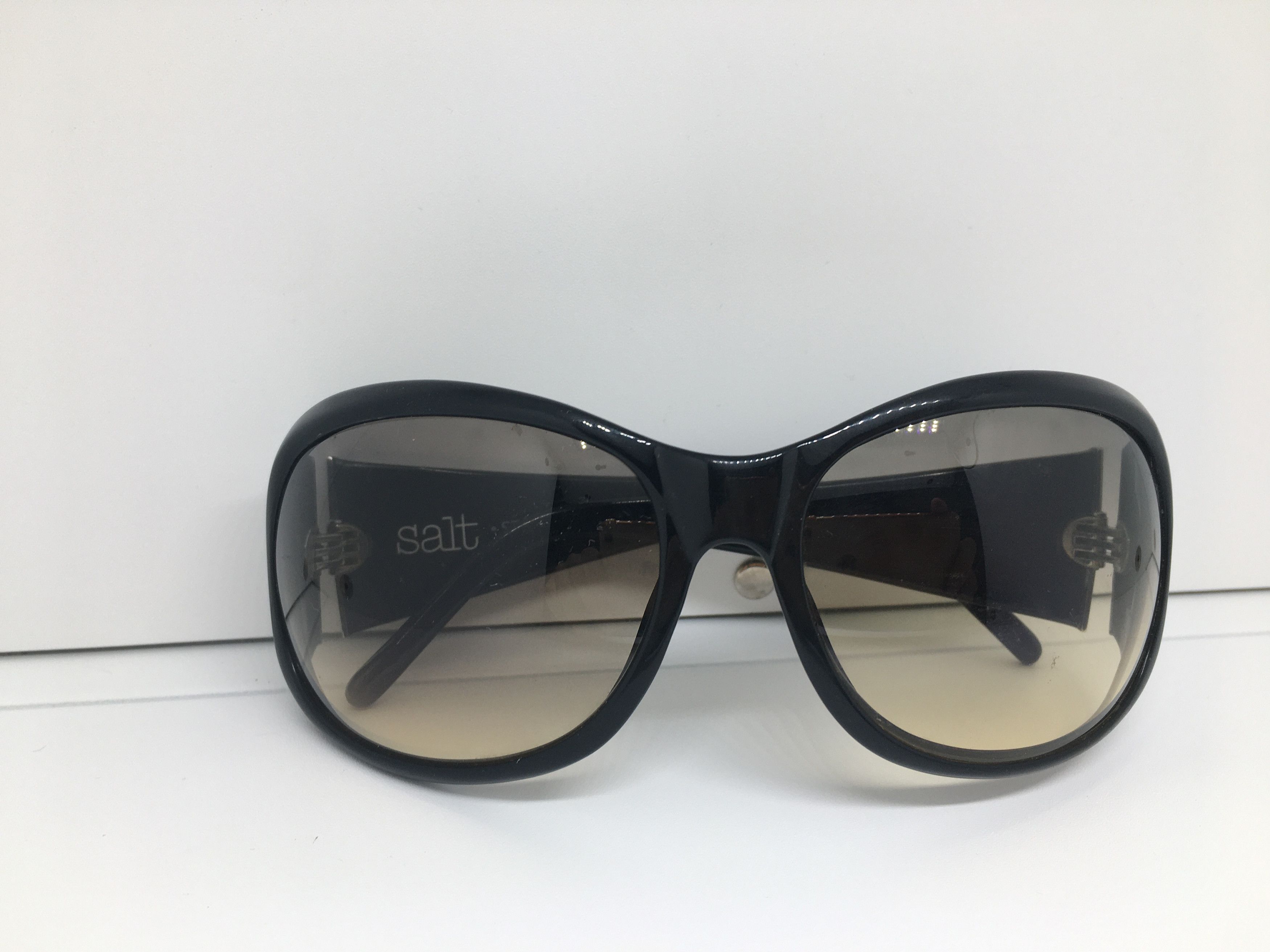 Vintage Vintage Salt Stevie Black Wrapped Sunglasses Frame Size ONE SIZE - 7 Thumbnail