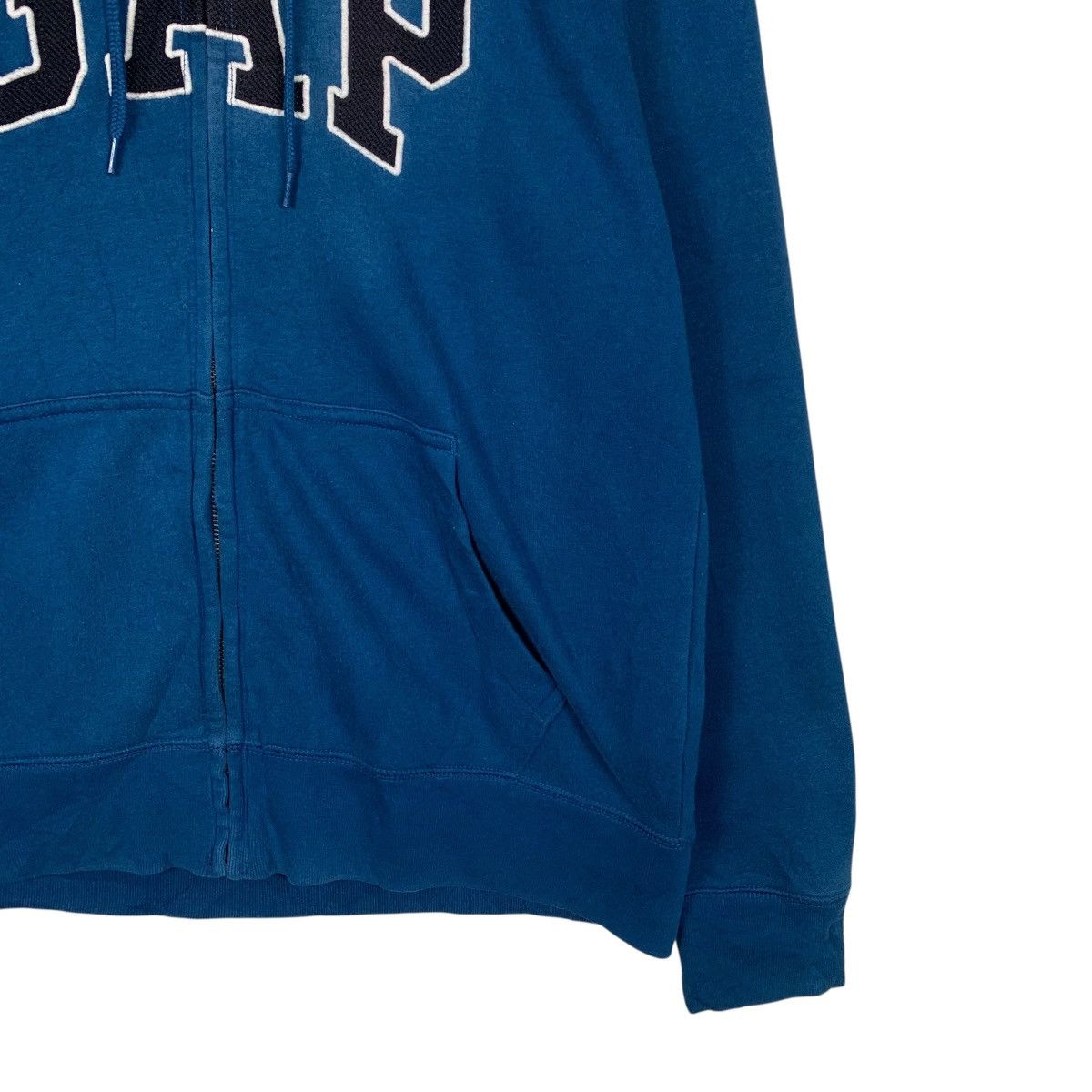 Gap GAP Spellout Big Logo Zipper Hoodie Sweatshirt #3617-C165 Size US M / EU 48-50 / 2 - 6 Thumbnail