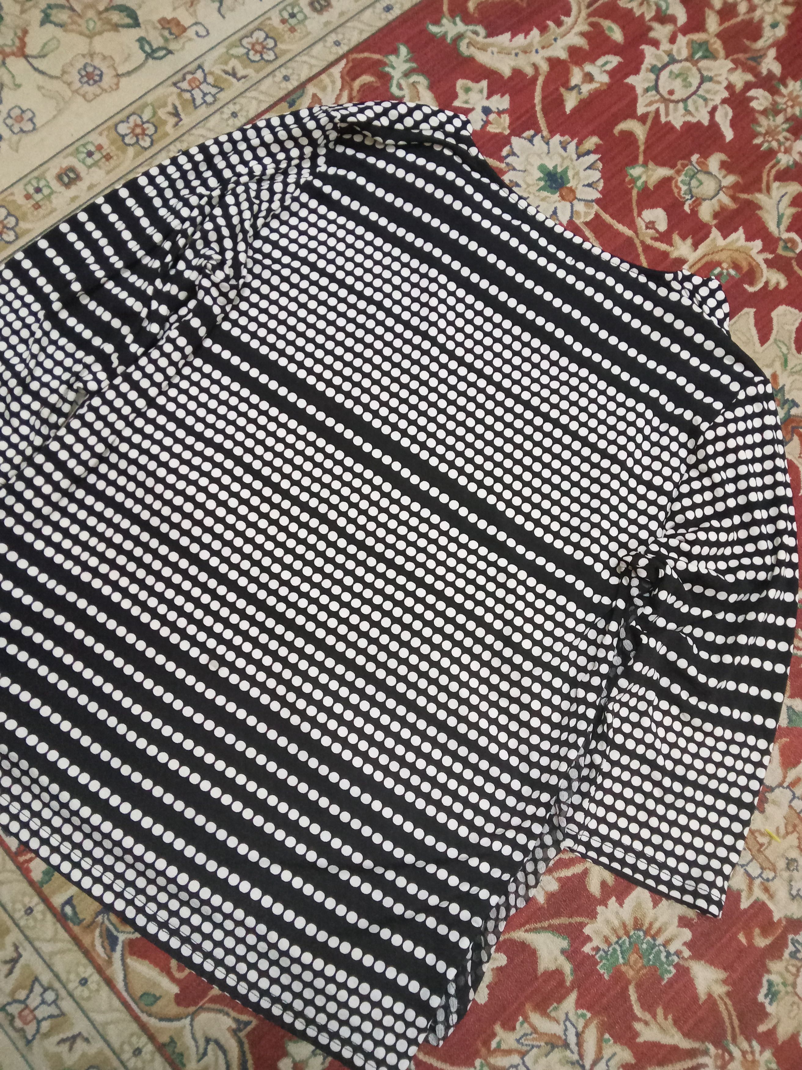 Designer × Masaki Matsushima Vintage Masaki Matsushima Premium Rare Design Blouse Size L / US 10 / IT 46 - 2 Thumbnail