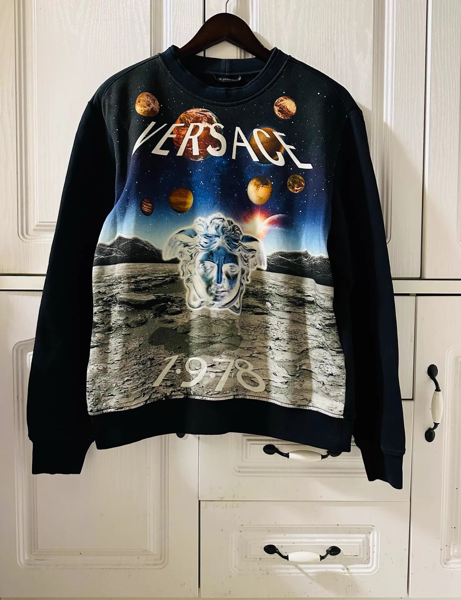 Versace Versace Main Line Planet 1978 Anniv. Sweatshirt L Size US L / EU 52-54 / 3 - 1 Thumbnail