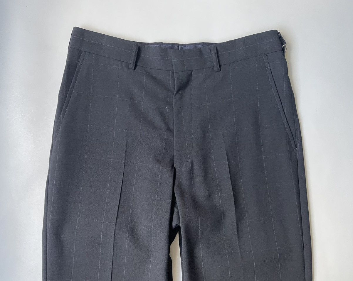 Comme des Garcons S/S 05 Grid Check Check Wool Trousers Size US 32 / EU 48 - 2 Thumbnail