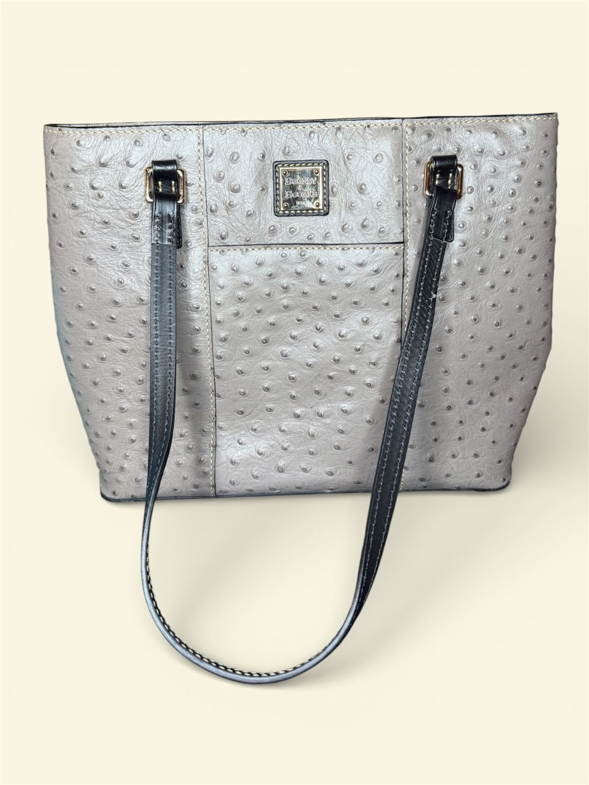 Dooney & Bourke Dooney & Bourke ostrich lexington tote Size ONE SIZE - 1 Thumbnail