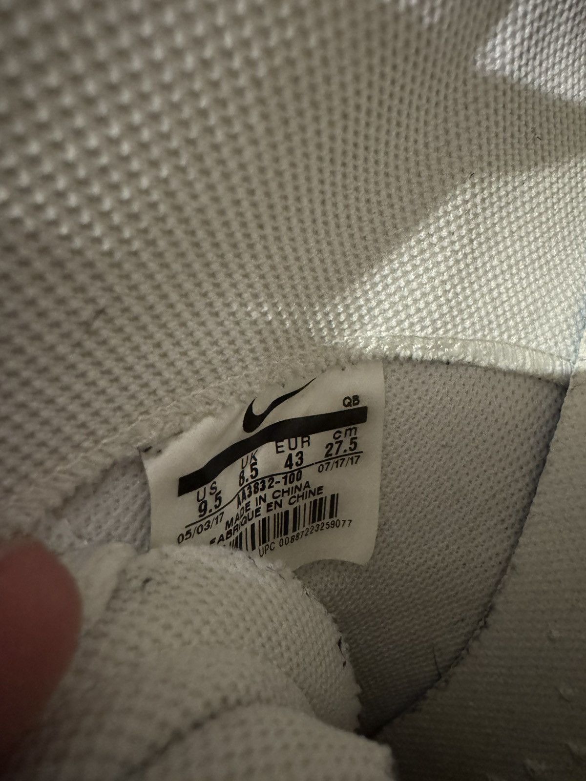 Nike × Off-White Off-White x Blazer ‘The Ten’ Size US 9.5 / EU 42-43 - 6 Thumbnail
