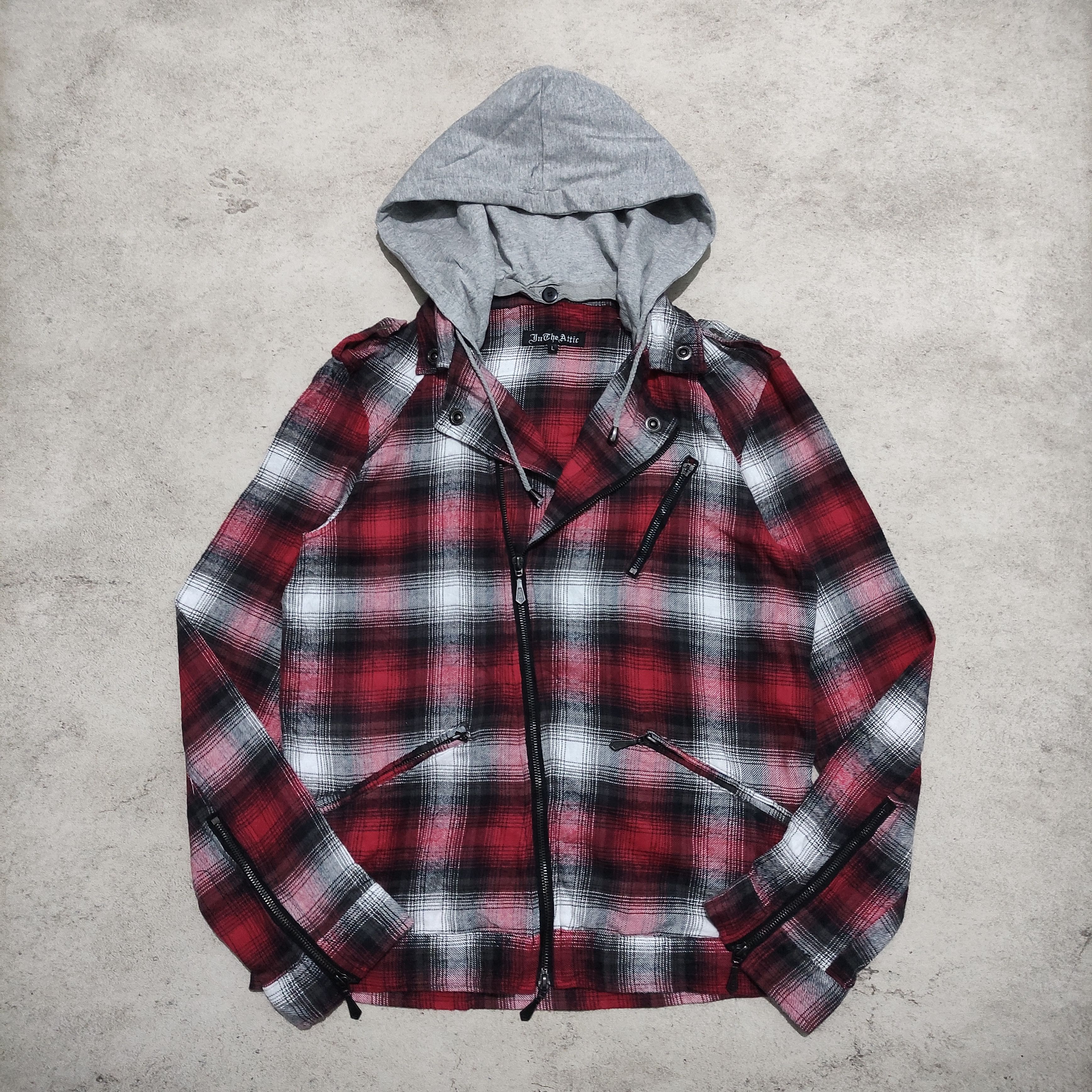 If Six Was Nine In The Attic Bikers Jacket Japanese brand Size US L / EU 52-54 / 3 - 1 Thumbnail