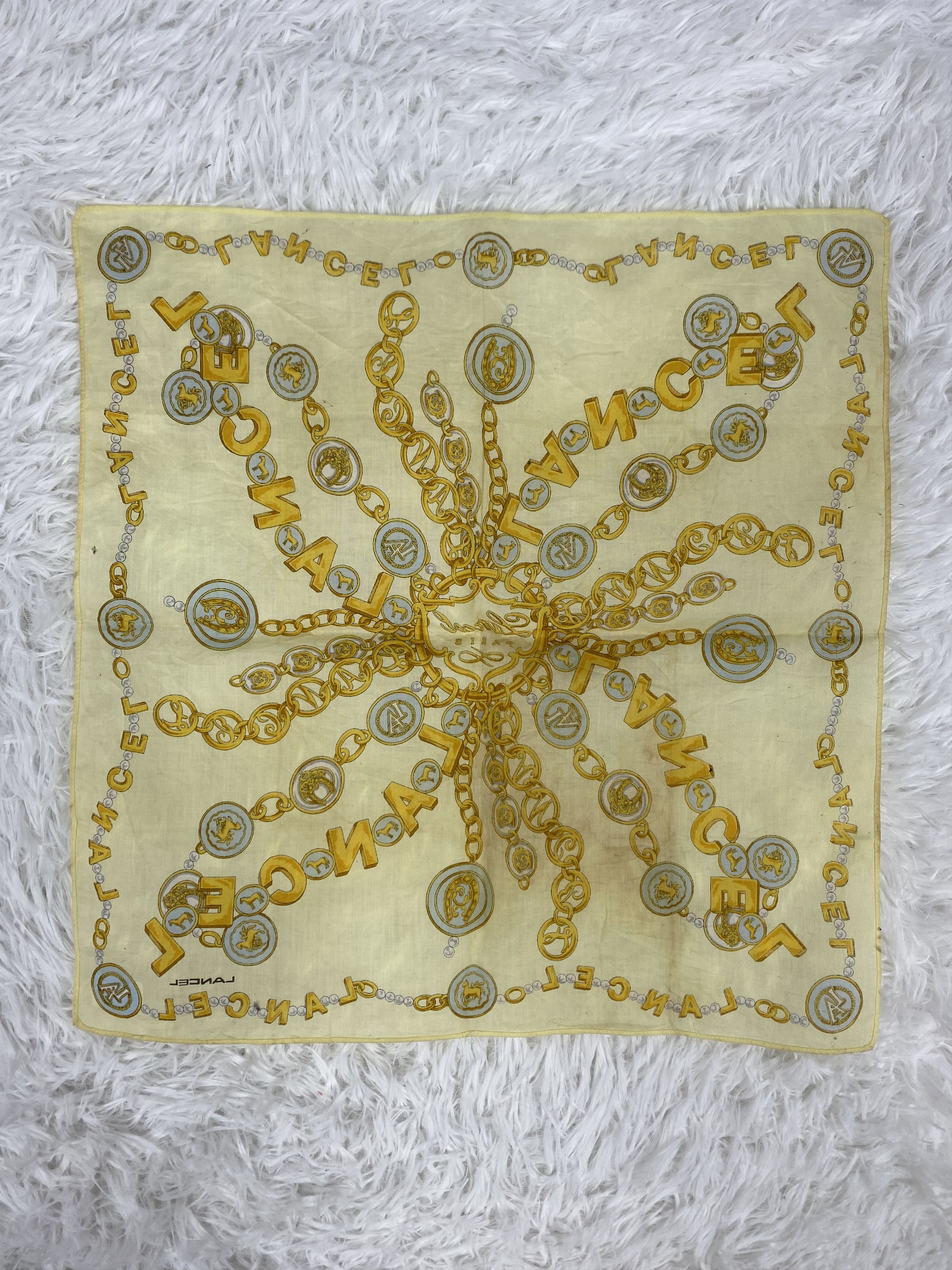 Lancel × Vintage Vintage Lancel Handkerchief Neckerchief PH0913 Size ONE SIZE - 4 Thumbnail