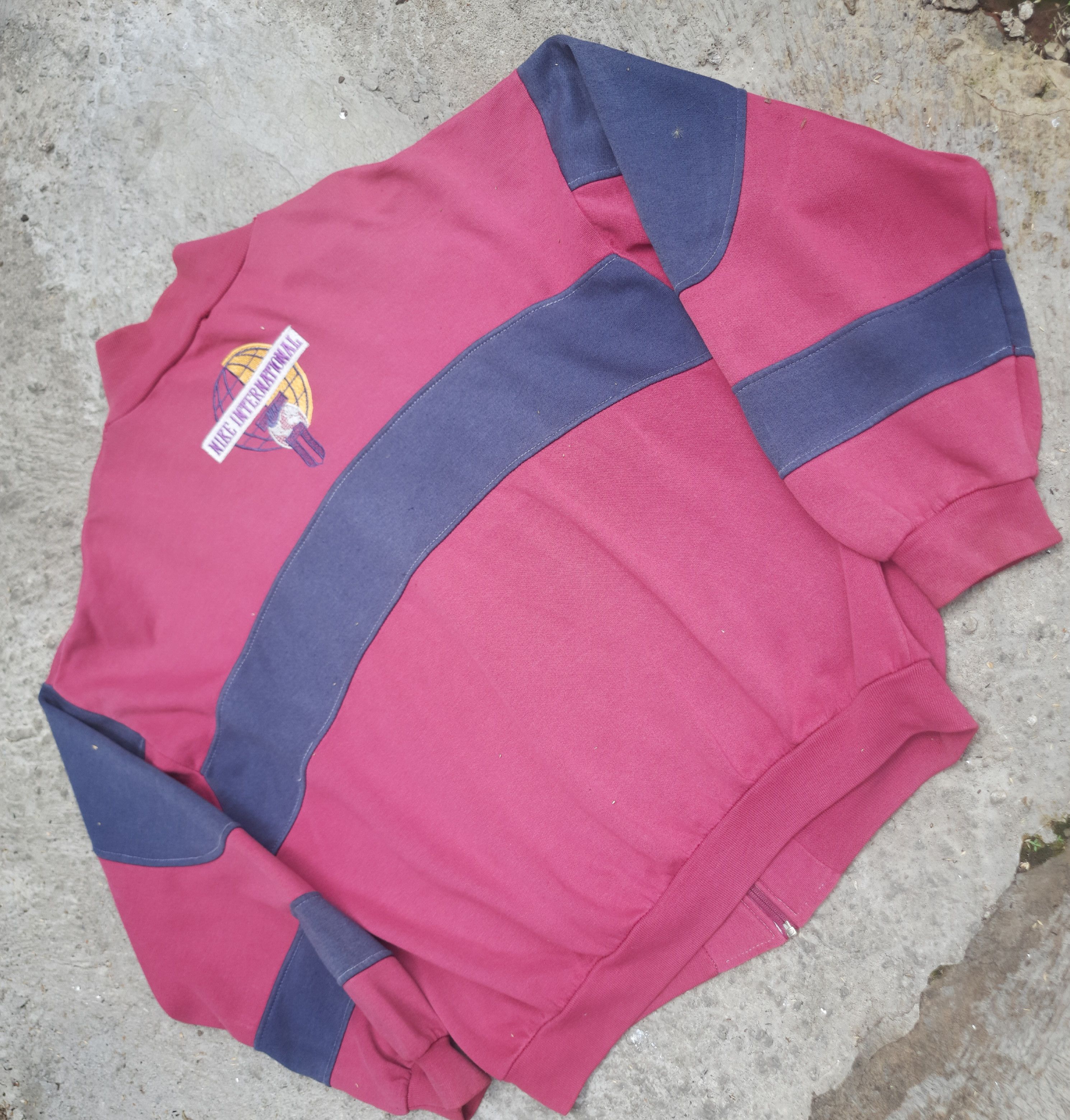 Nike Vintage Nike International Zipp Sweatshirts Hoodie Size US M / EU 48-50 / 2 - 6 Thumbnail