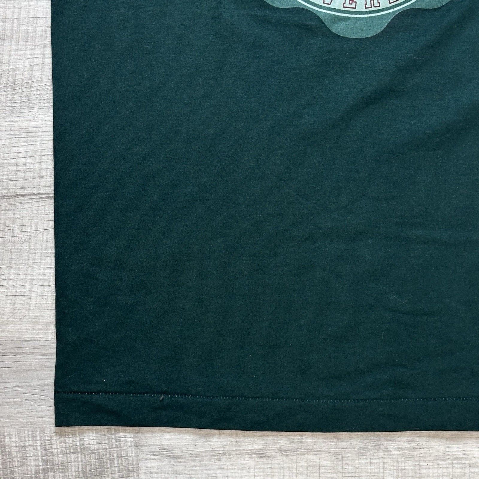 Fruit Of The Loom Vtg Intercourse University Single Stitch Tee Large Green Size US L / EU 52-54 / 3 - 2 Thumbnail