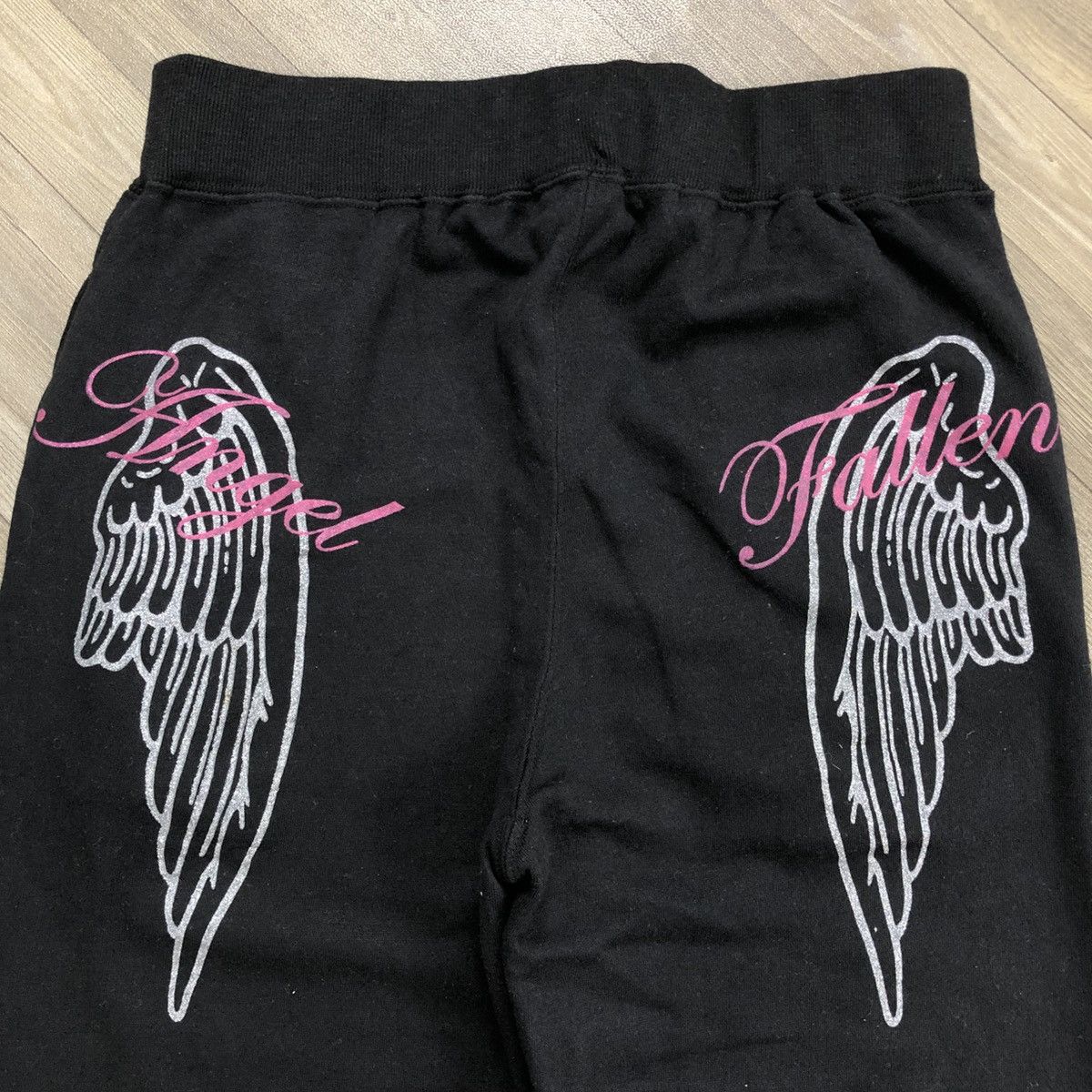If Six Was Nine × Japanese Brand × Le Grande Bleu (L.G.B.) Angel Fallen Wings Tribal Poem Lgb Goa Gothic Jogger Pants Size US 30 / EU 46 - 13 Thumbnail