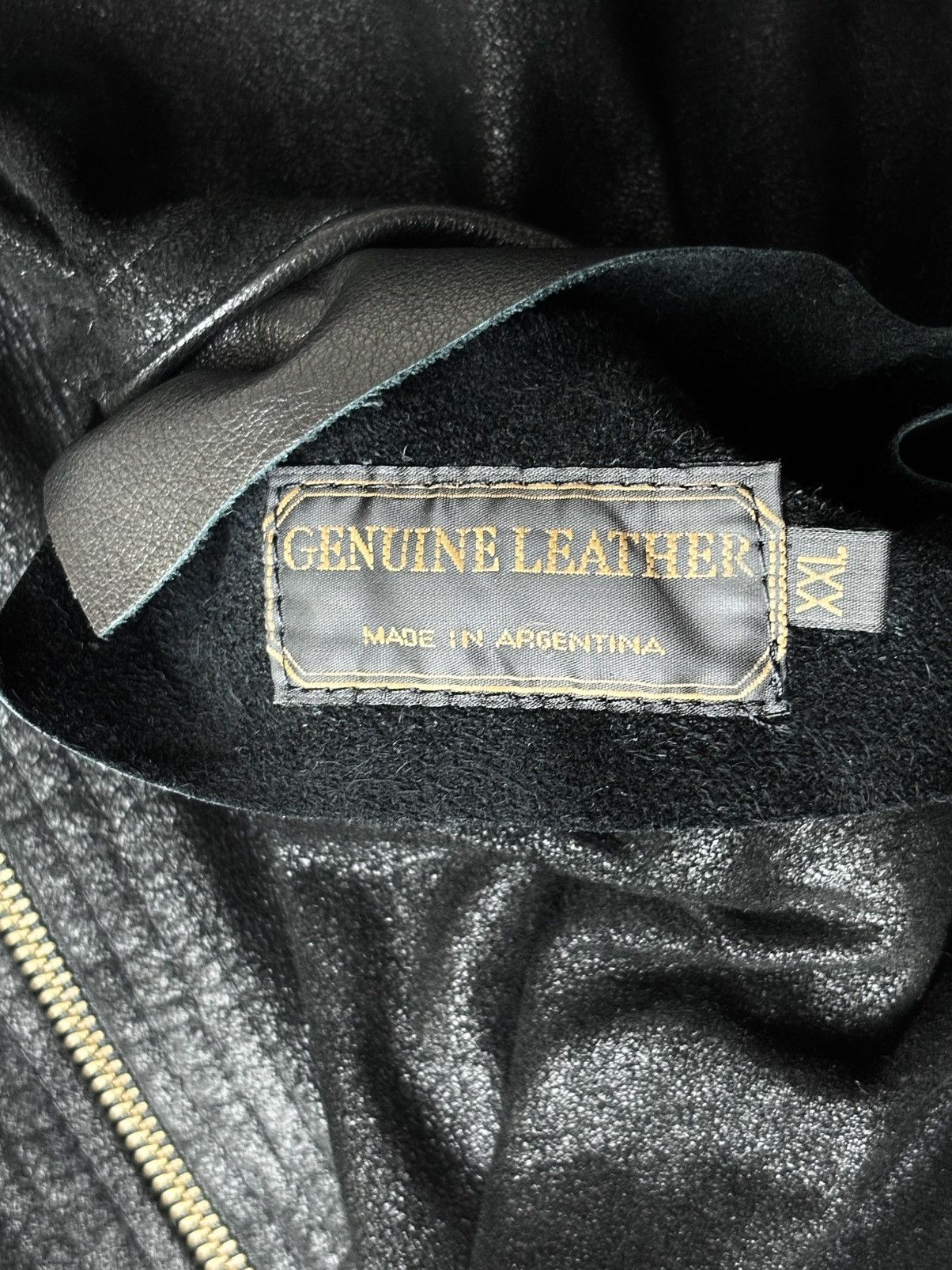 Genuine Leather Argentinian Reversible Leather Jacket Size US XXL / EU 58 / 5 - 16 Thumbnail