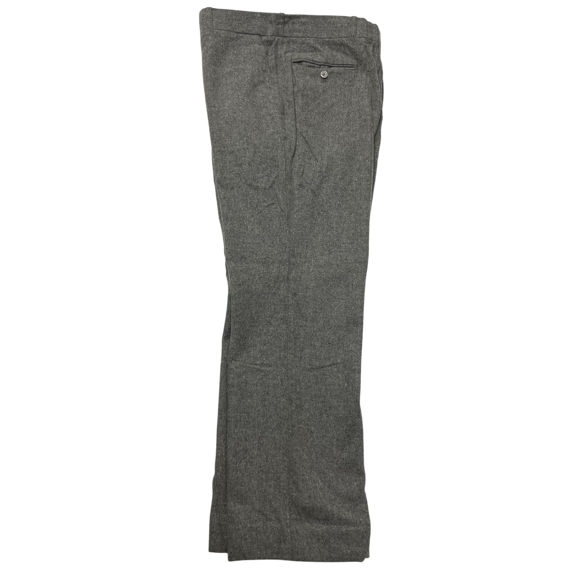 Other Vtg VIP HEATHER Gray Dress Pants BELL BOTTOM Trousers Size US 32 / EU 48 - 1 Thumbnail