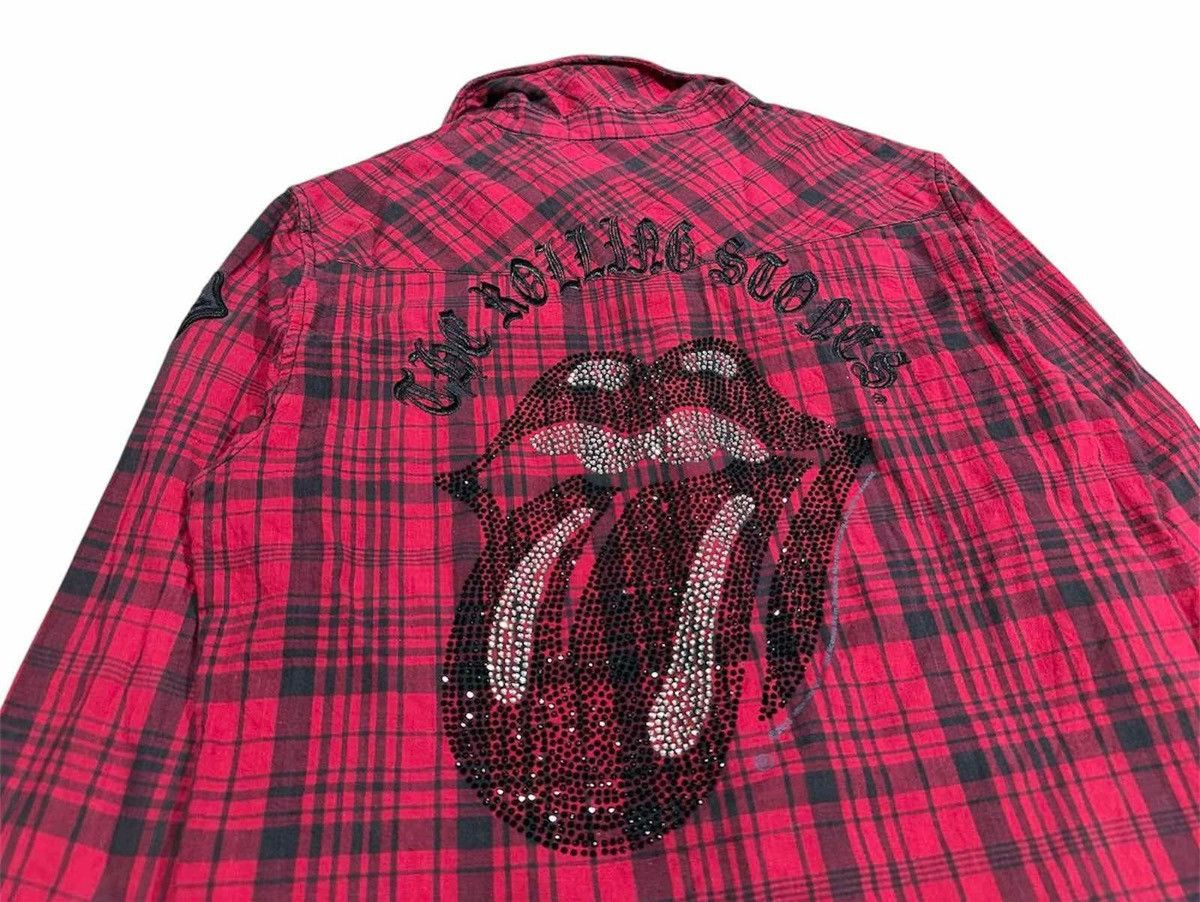 Hysteric Glamour 🔥Sick Y2K Jackrose x The Rolling Stones Shirt Western Punk Size US M / EU 48-50 / 2 - 2 Thumbnail