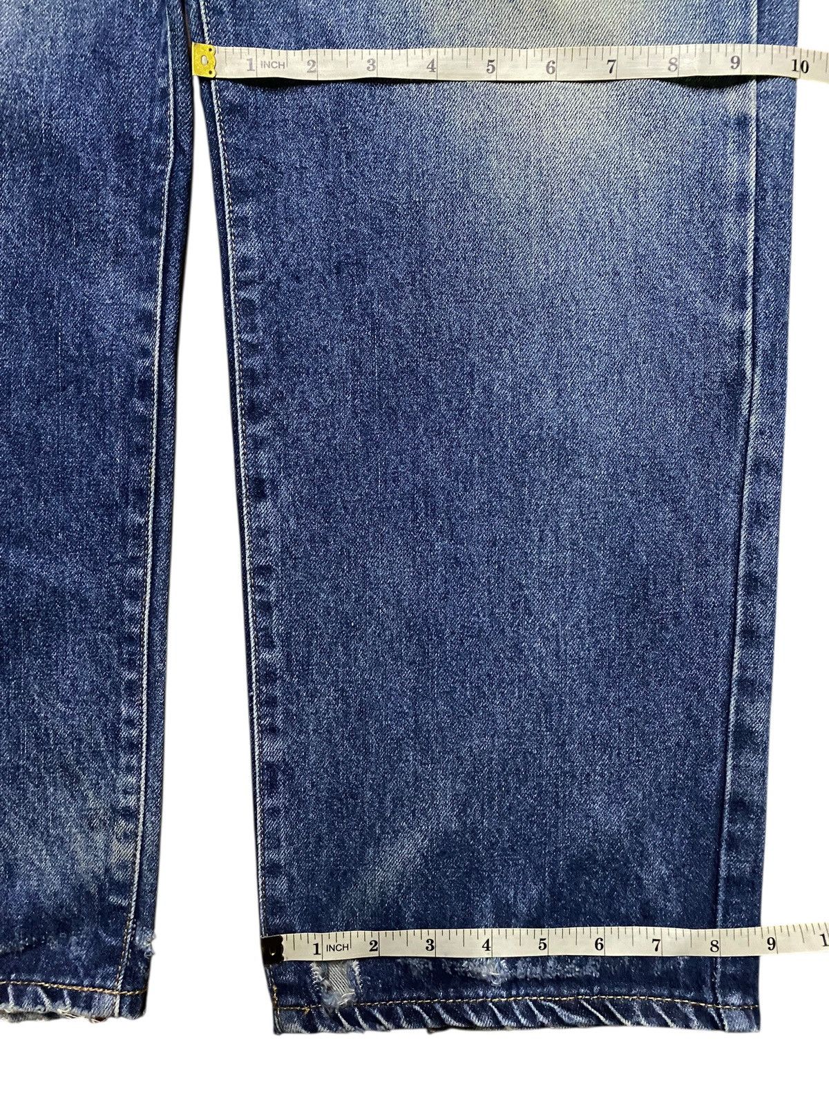 Warehouse Vintage Warehouse Sand Wash Distressed Baggy Jeans Size US 33 - 15 Thumbnail