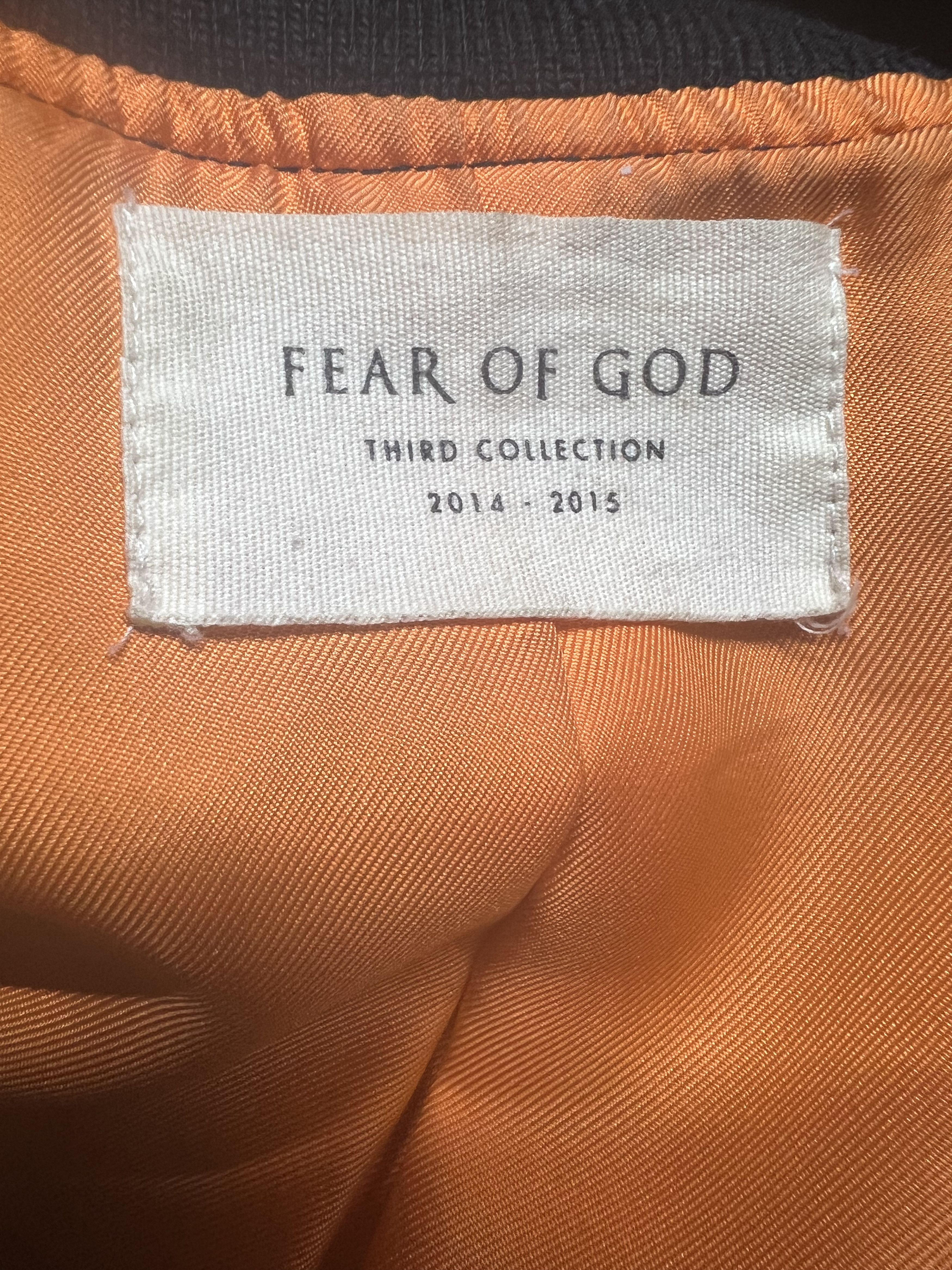 Fear of God Fear of God Third Collection Bomber Size US M / EU 48-50 / 2 - 4 Thumbnail